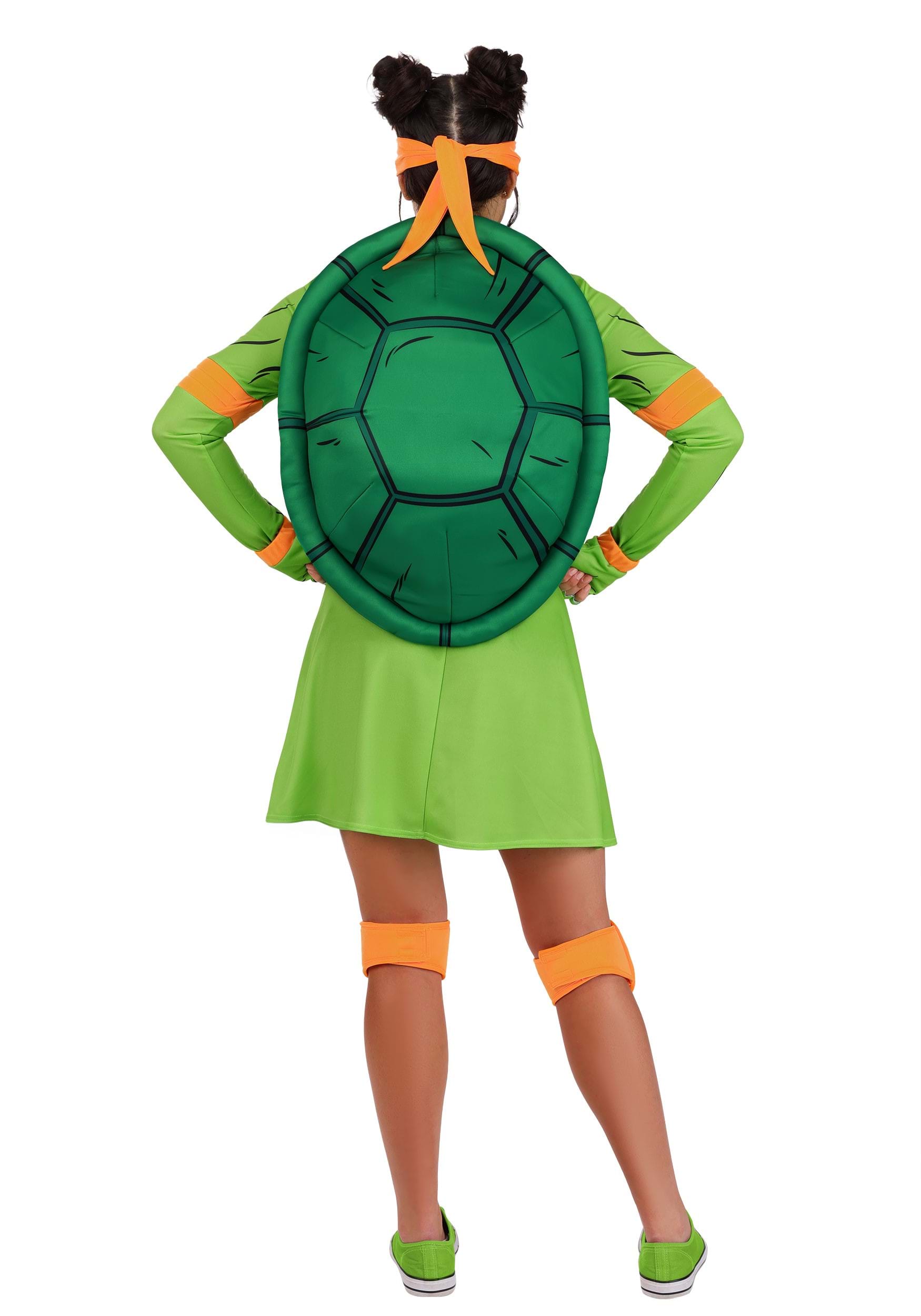 Women's Teenage Mutant Ninja Turtles Michelangelo Costume Dress