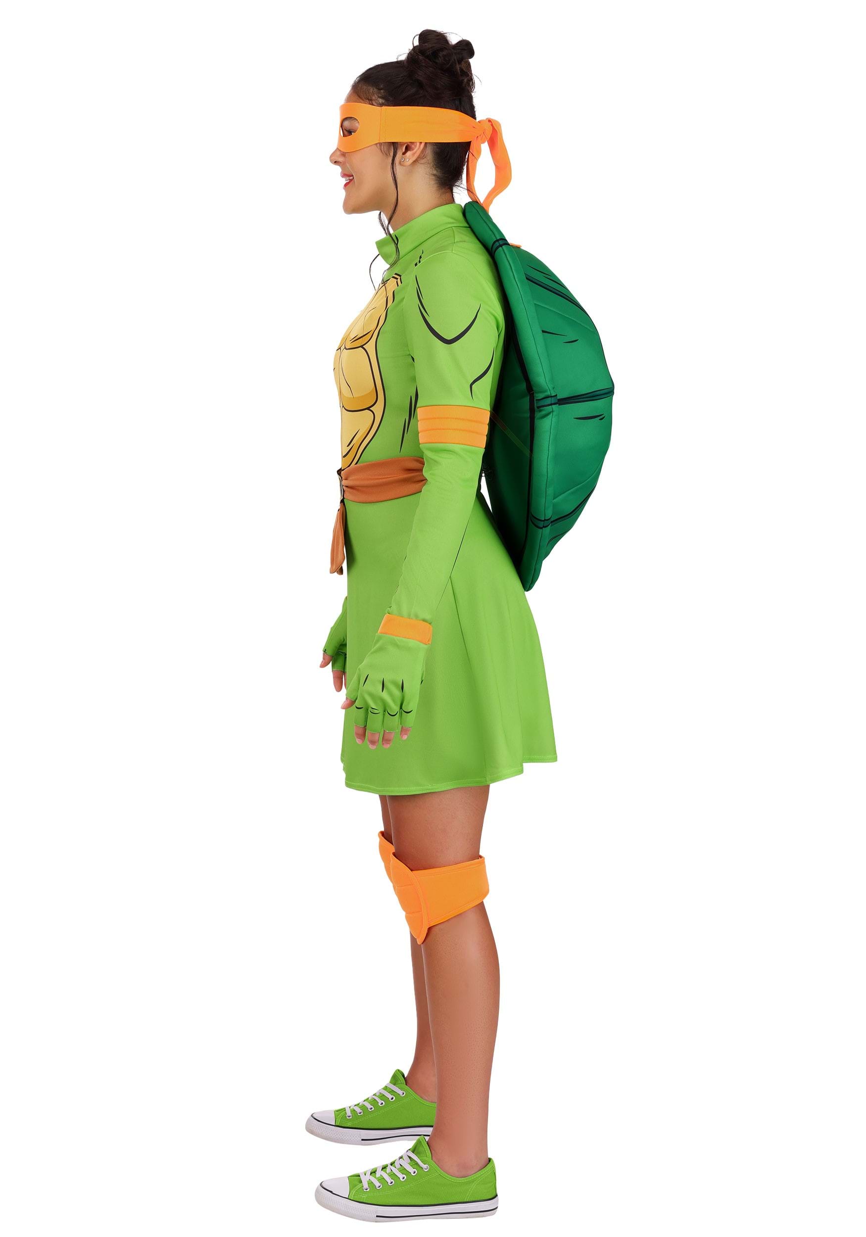 Women's Teenage Mutant Ninja Turtles Michelangelo Costume Dress