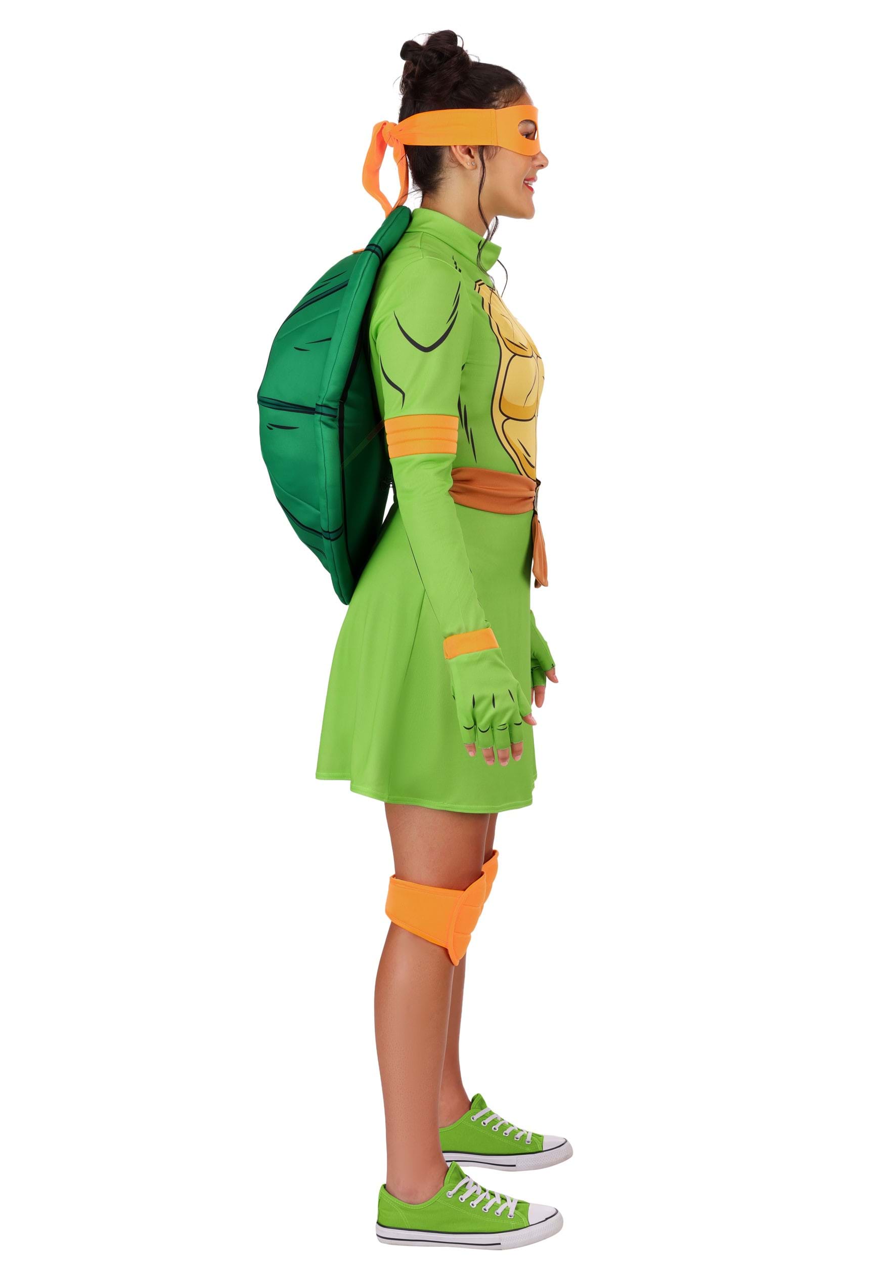 Women's Teenage Mutant Ninja Turtles Michelangelo Costume Dress