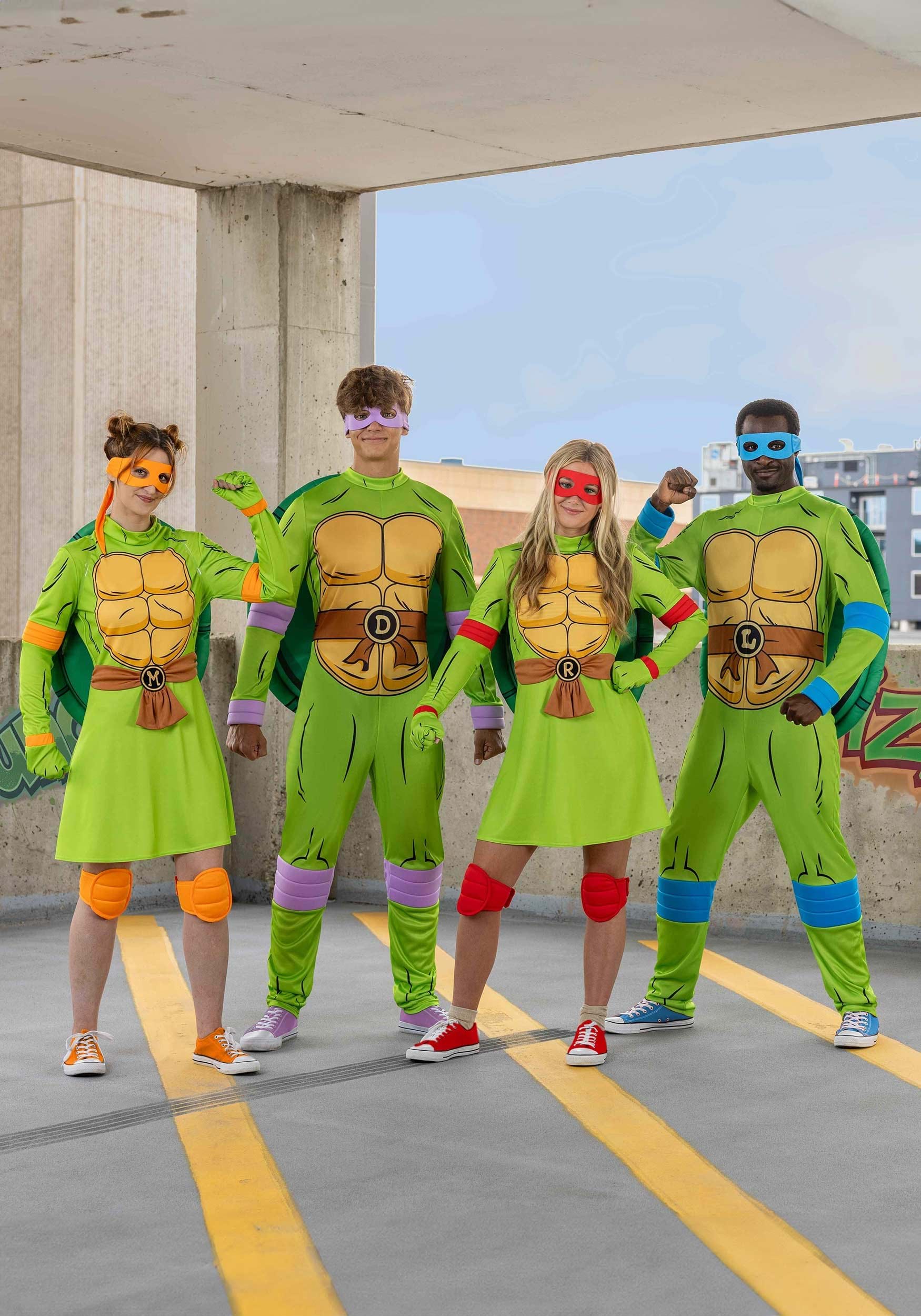 Women's Teenage Mutant Ninja Turtles Michelangelo Costume Dress