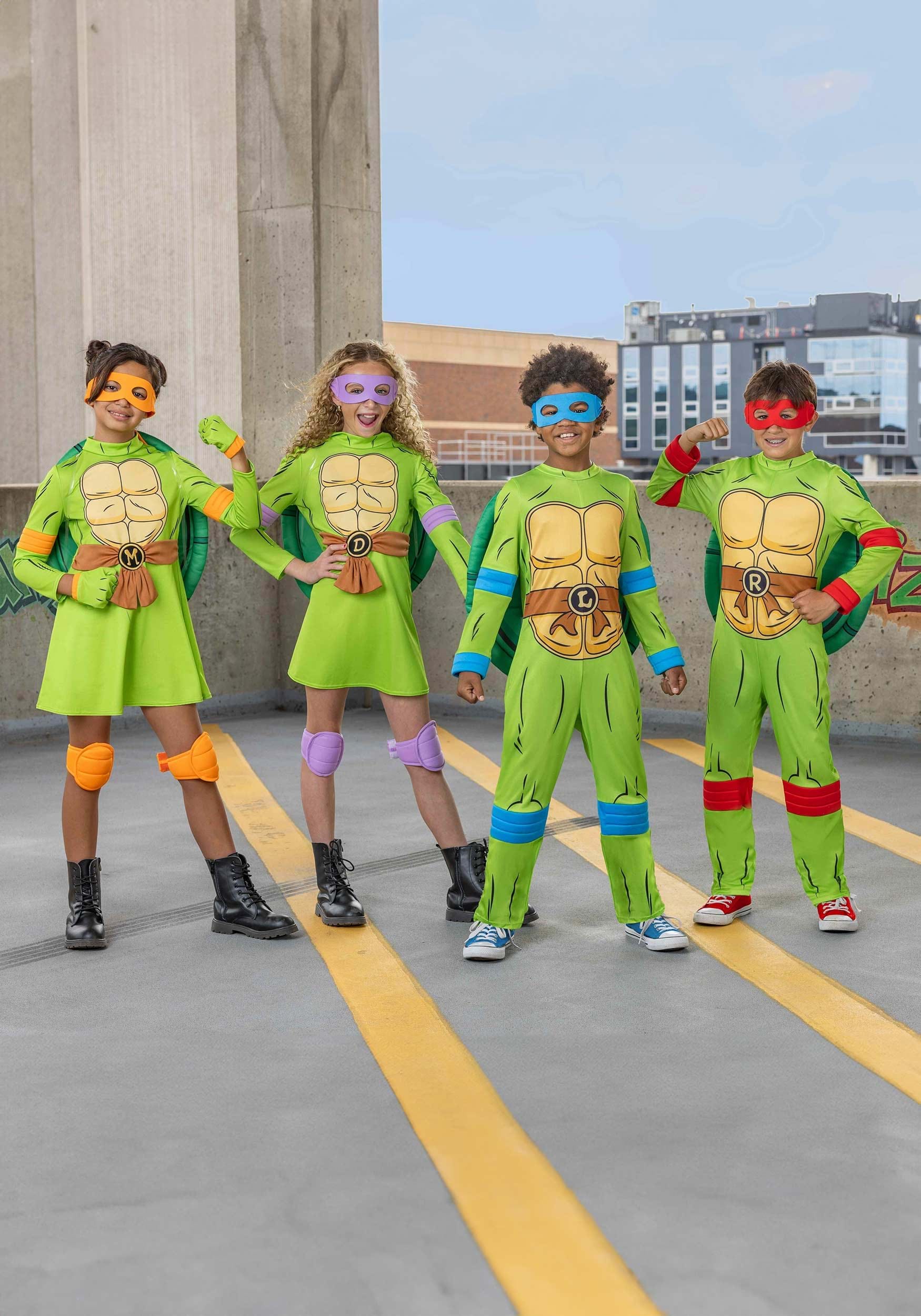 Women's Teenage Mutant Ninja Turtles Michelangelo Costume Dress
