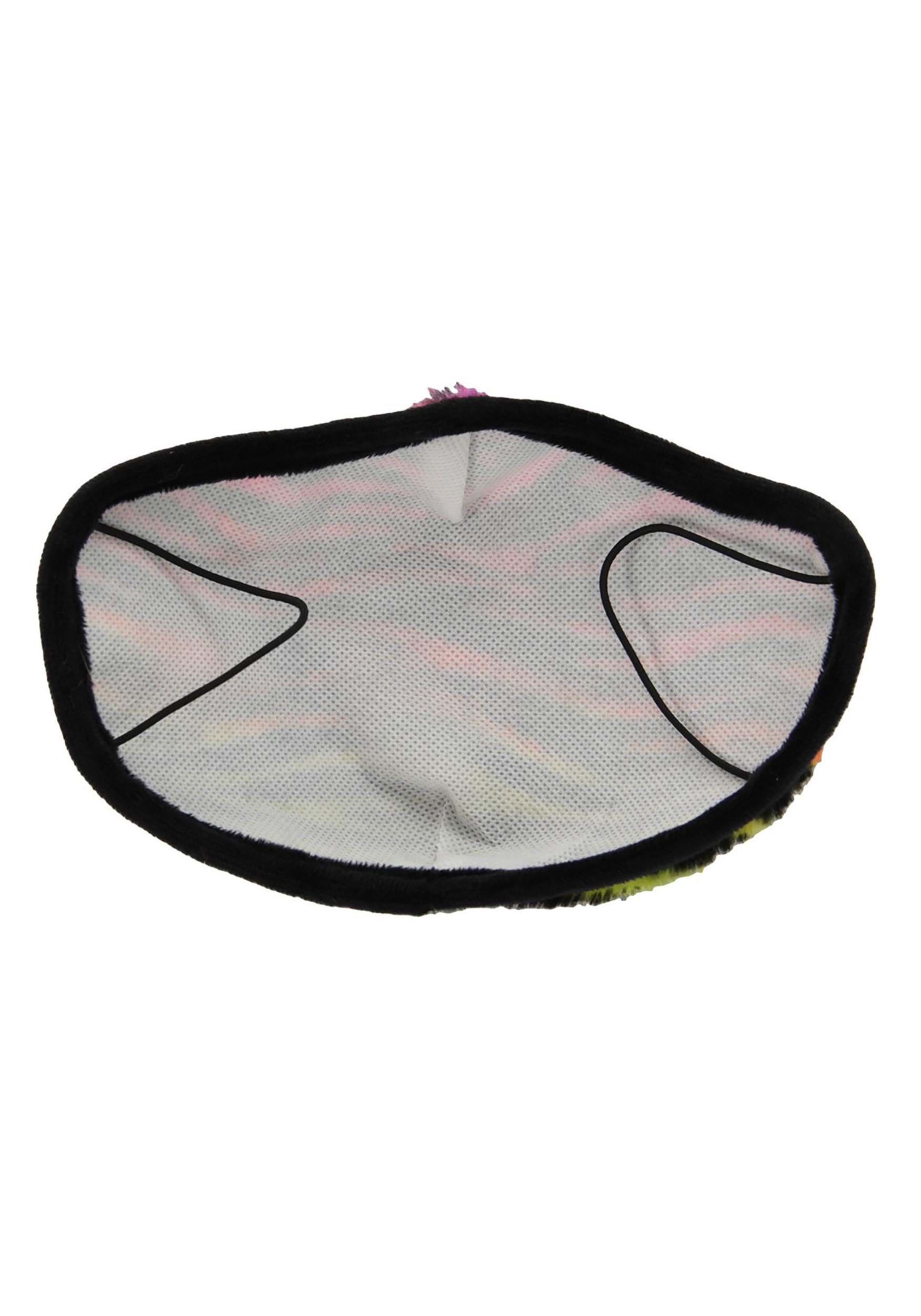 Neon Tiger Adult Face Mask