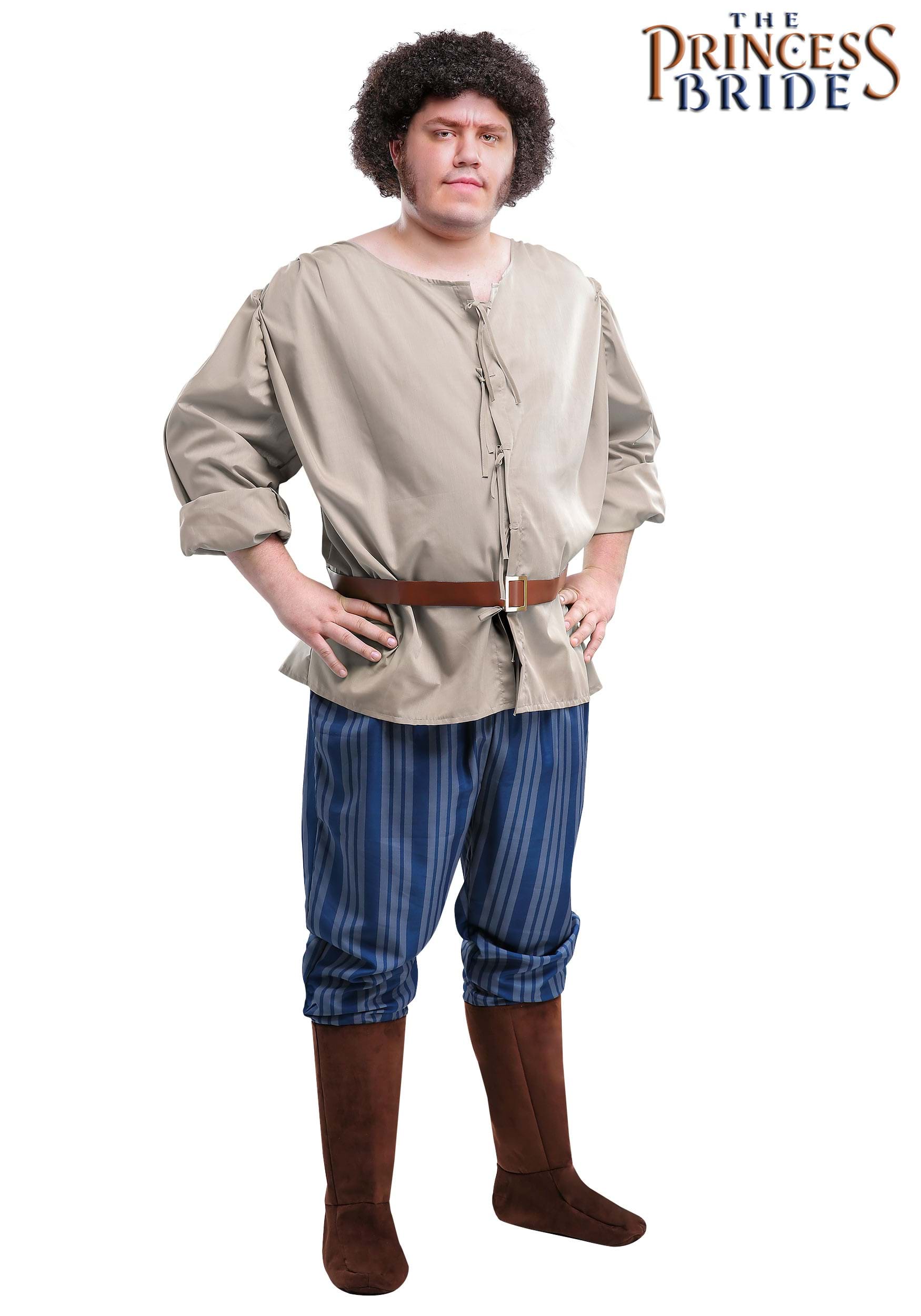 Plus Size Princess Bride Fezzik Costume for Men
