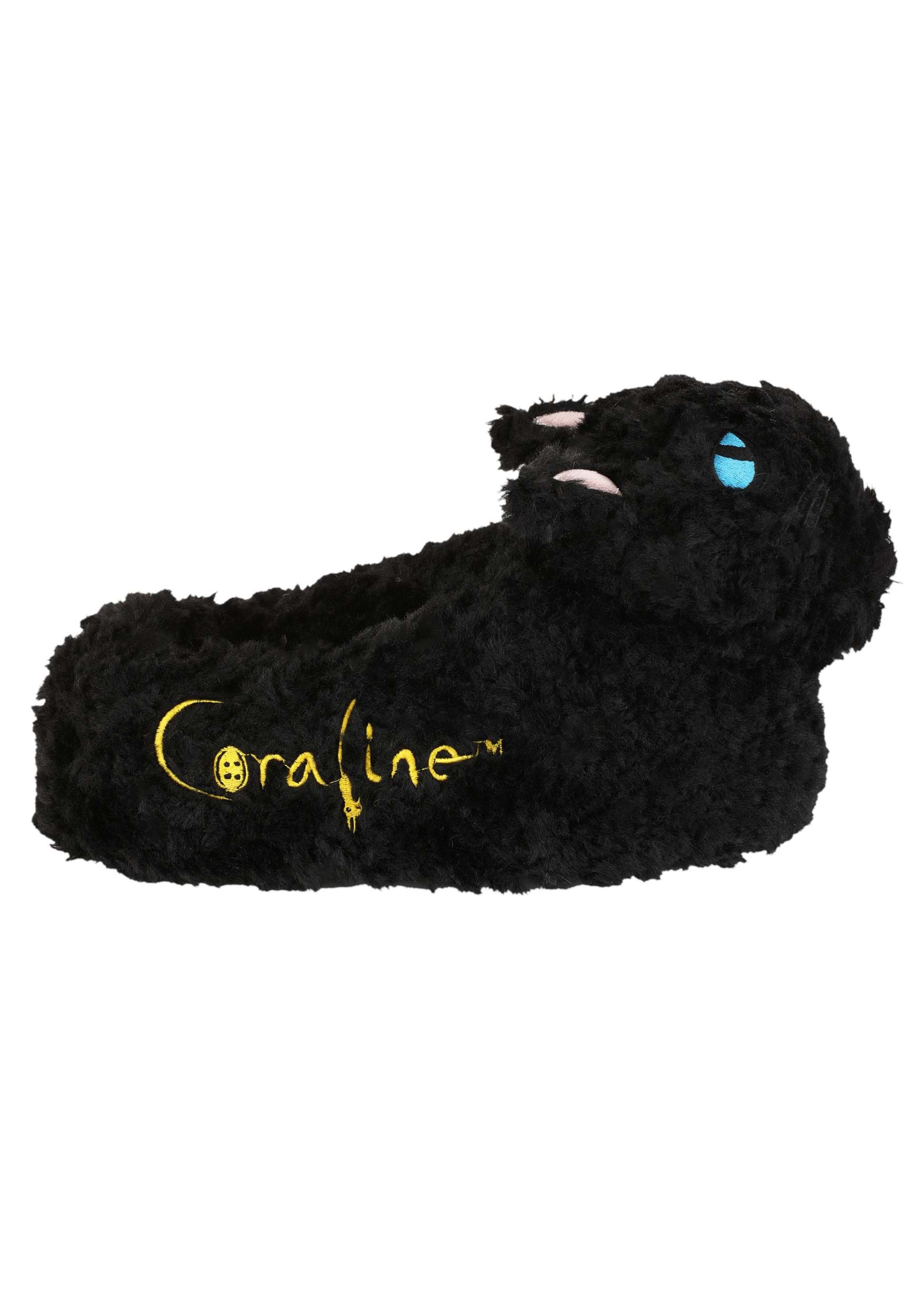 Coraline Cat Slippers for Adults