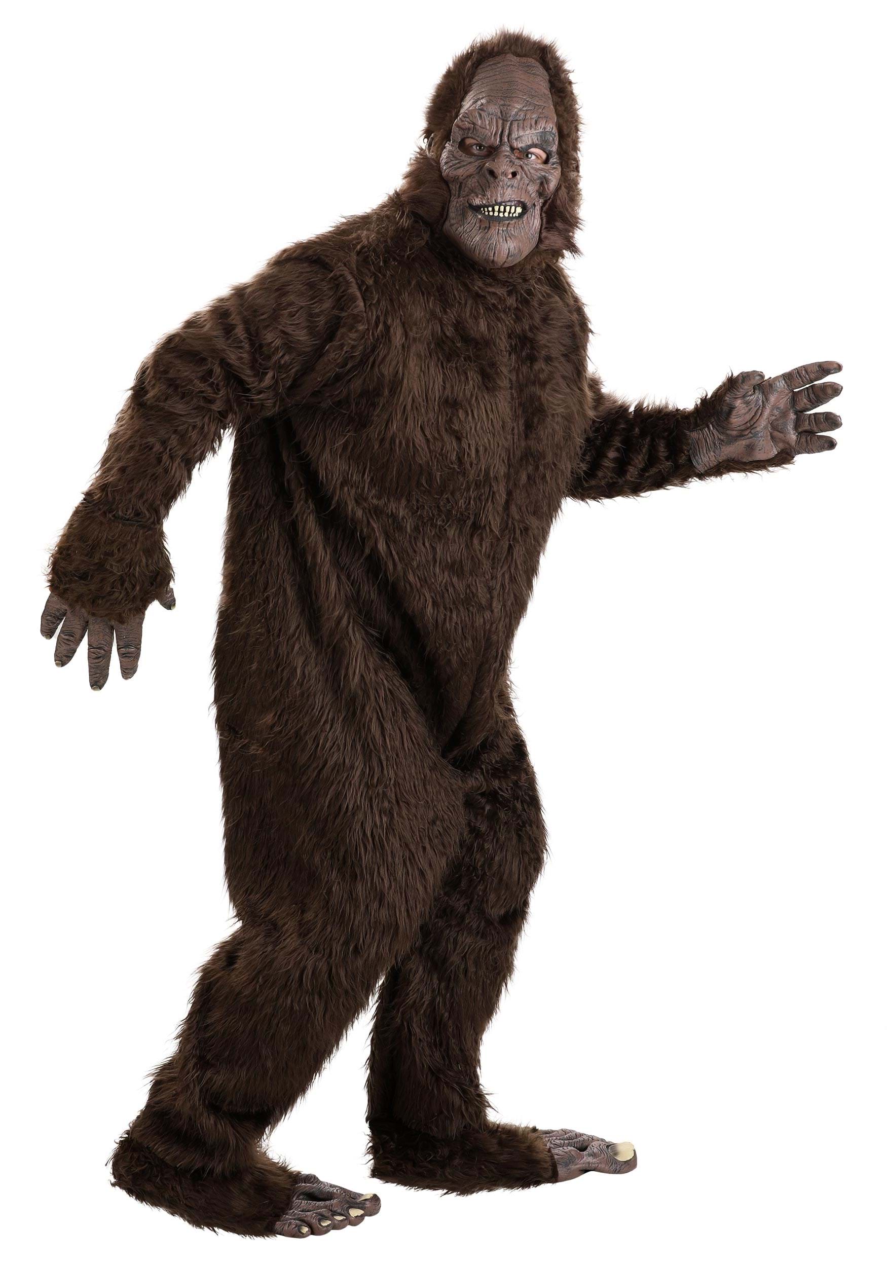 Plus Size Legendary Bigfoot Costume for Adults 1 Plus Size Legendary Bigfoot Costume for Adults