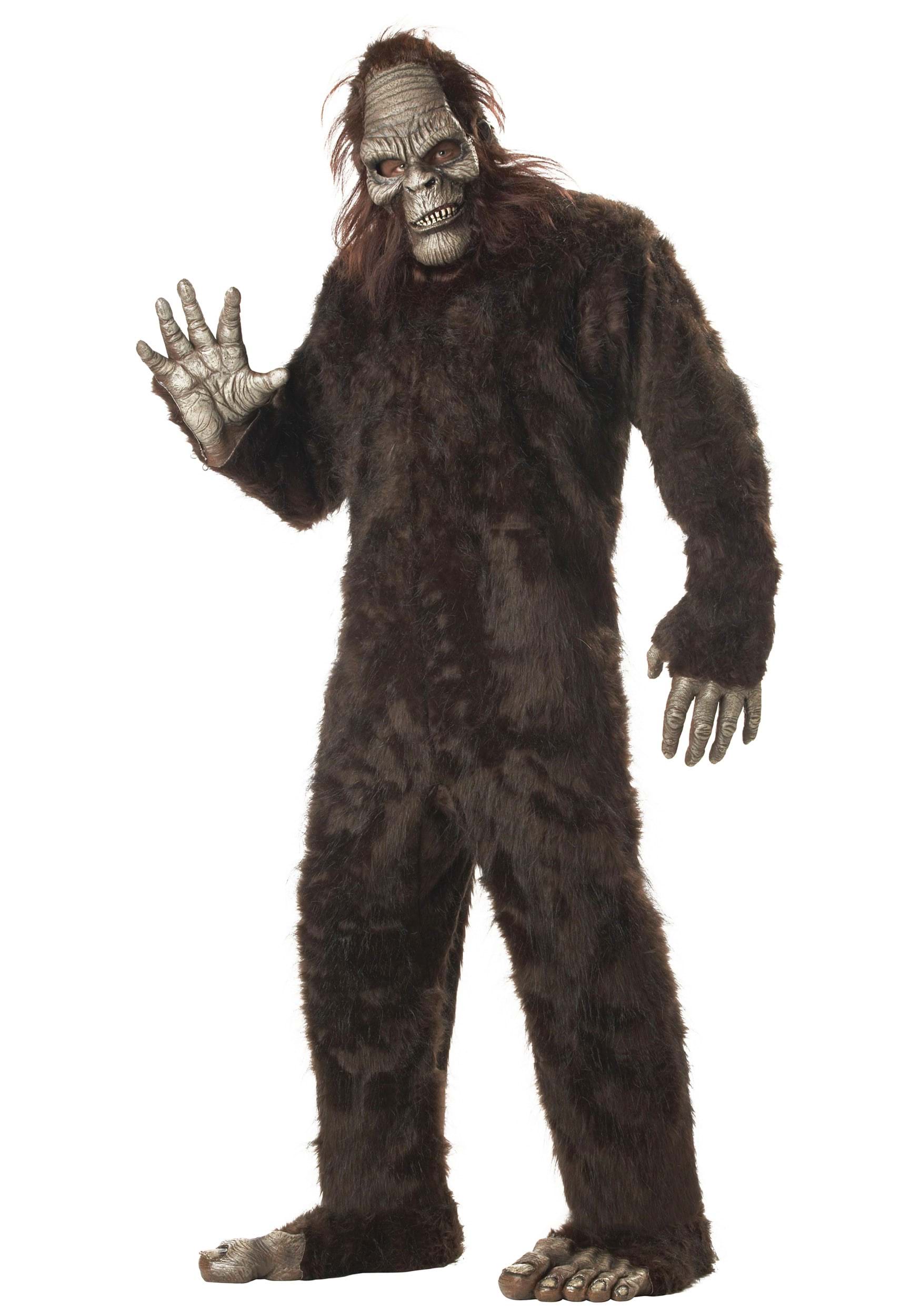Plus Size Legendary Bigfoot Costume for Adults 2 Plus Size Legendary Bigfoot Costume for Adults