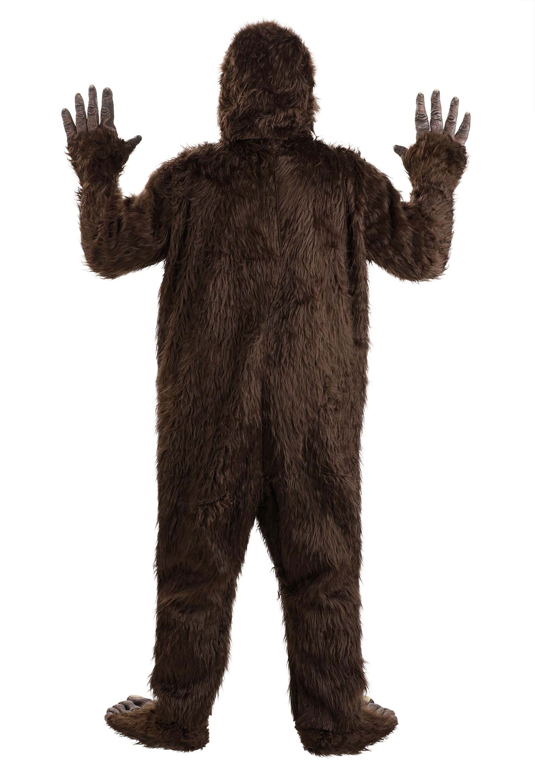 Plus Size Legendary Bigfoot Costume for Adults 7 Plus Size Legendary Bigfoot Costume for Adults