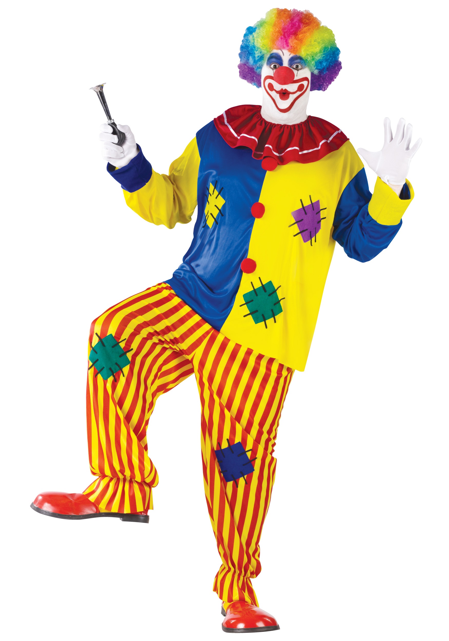 Adult Plus Size Big Top Clown Costume