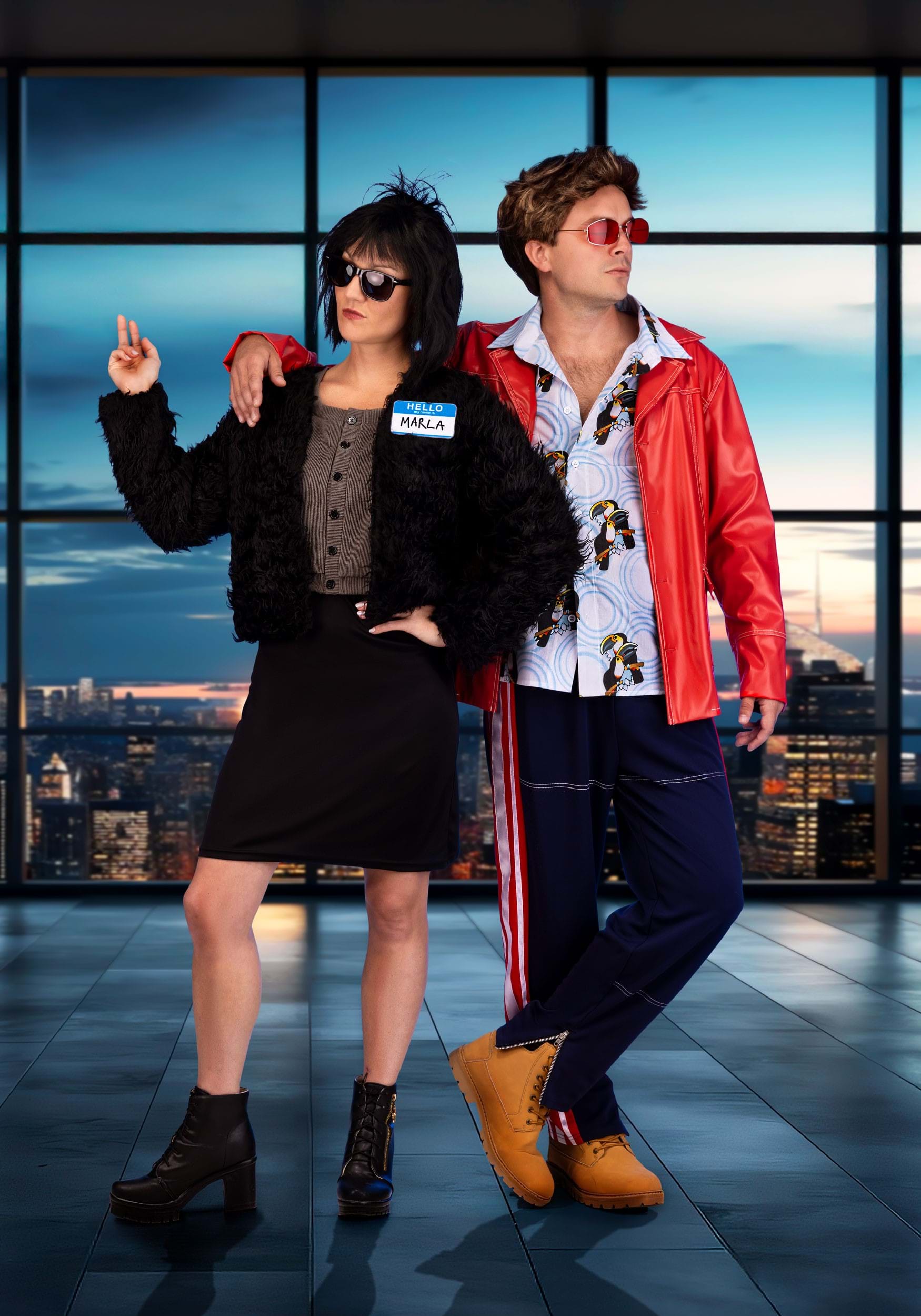 Women's Fight Club Marla Singer Costume