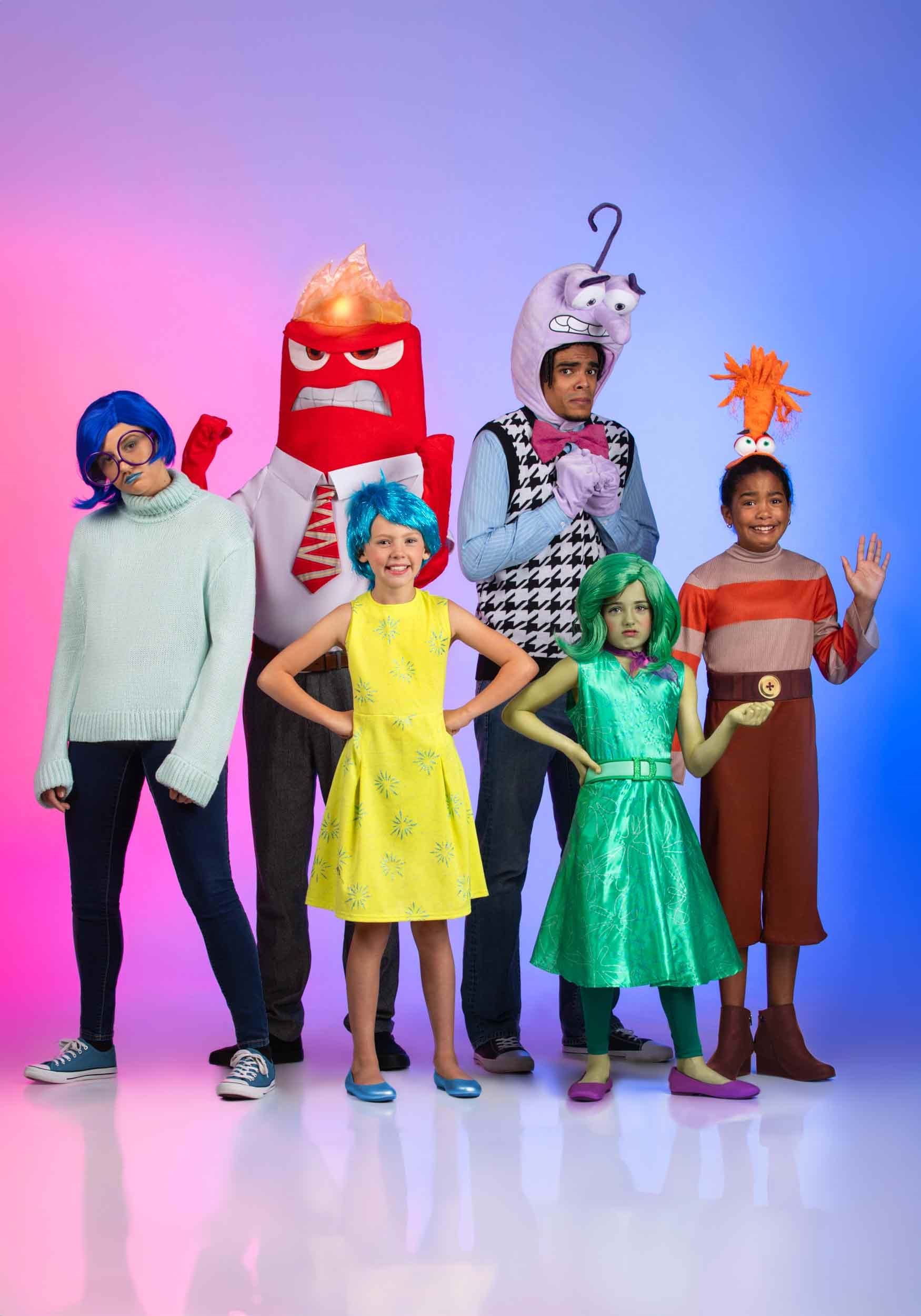 Girl's Disney and Pixar Inside Out Disgust Costume
