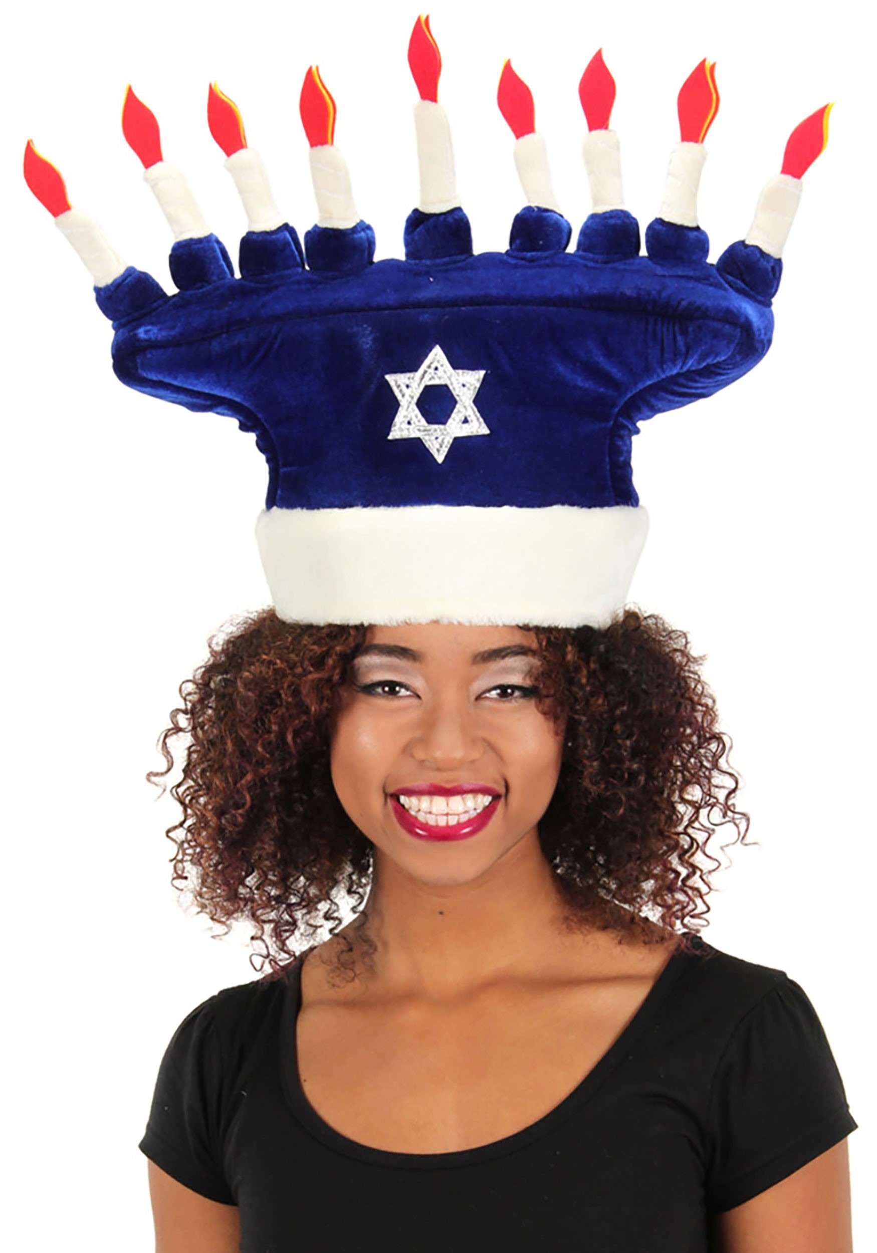 Happy Hanukkah Soft Costume Hat