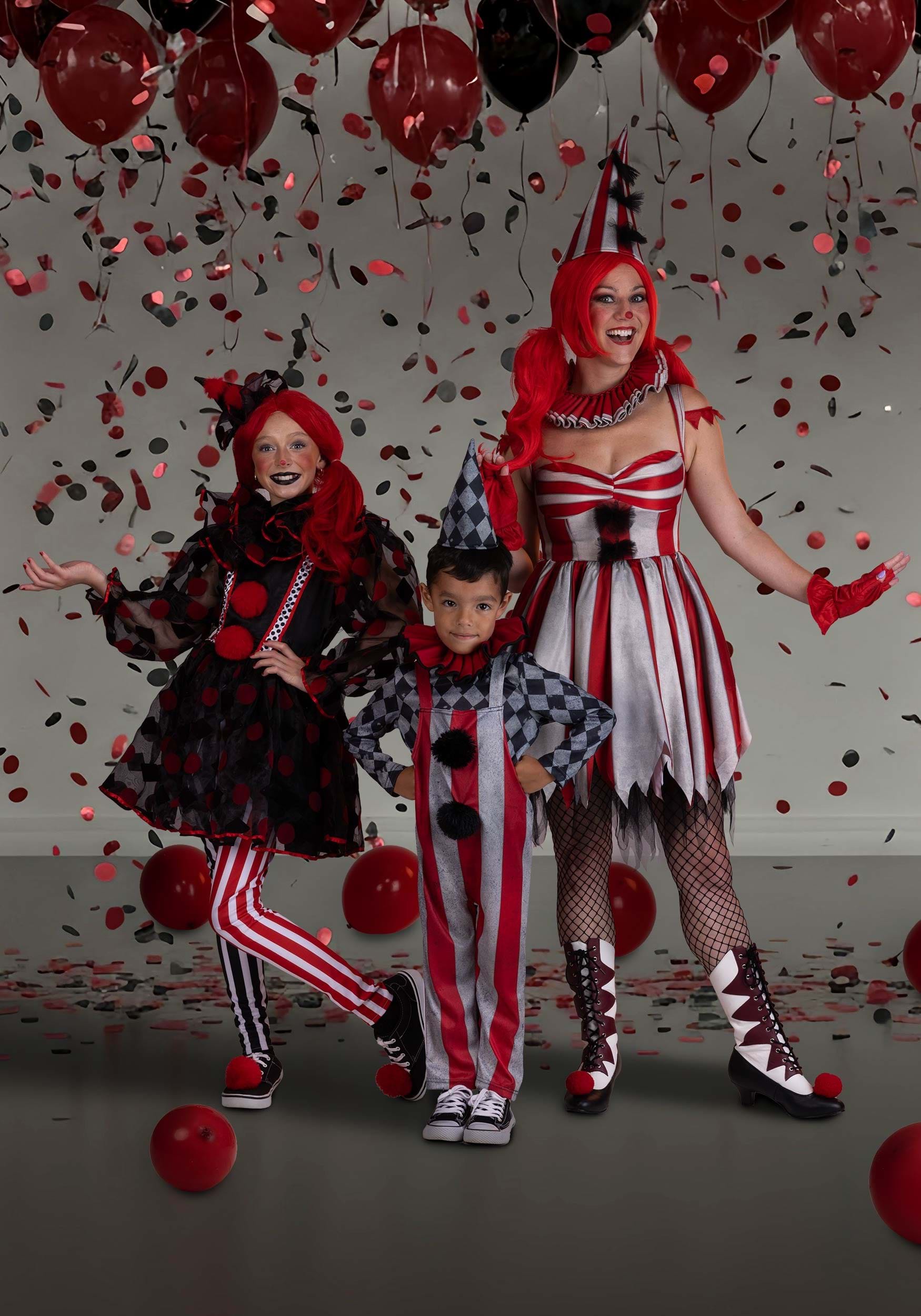 Sinister Circus Clown Women's Costume