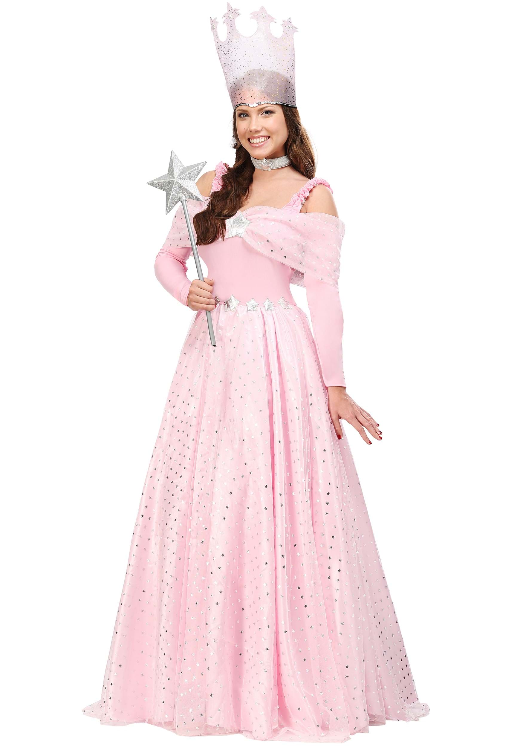 Pink Witch Dress Deluxe Costume