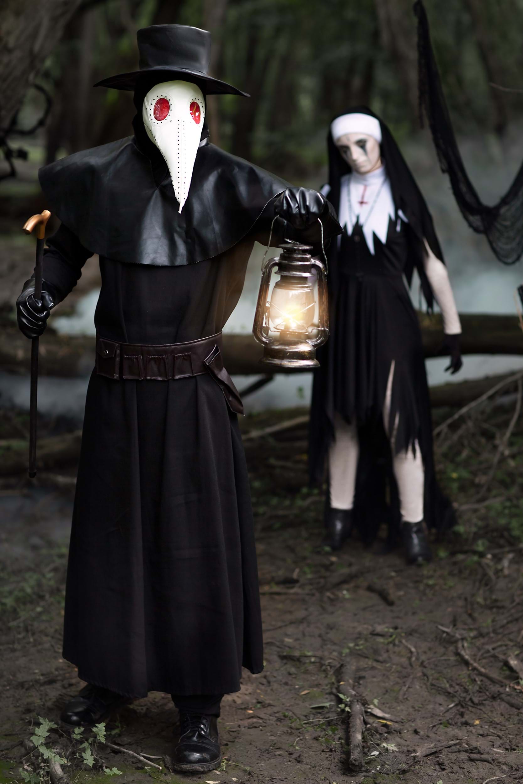 Plus Size Adult Plague Doctor Costume 4 Plus Size Adult Plague Doctor Costume