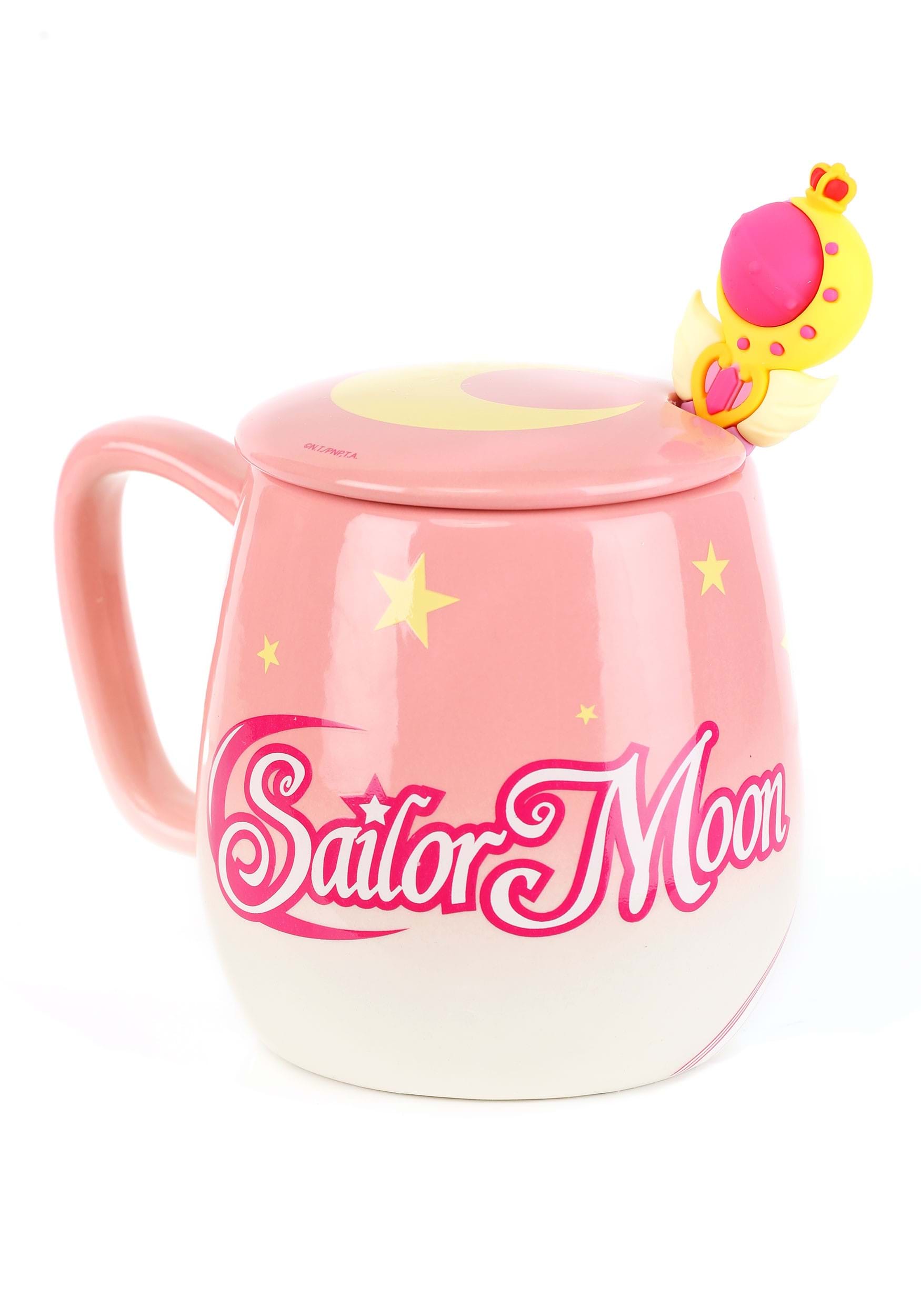 Sailor Moon Pink Ombre 16oz Mug with Molded Spoon