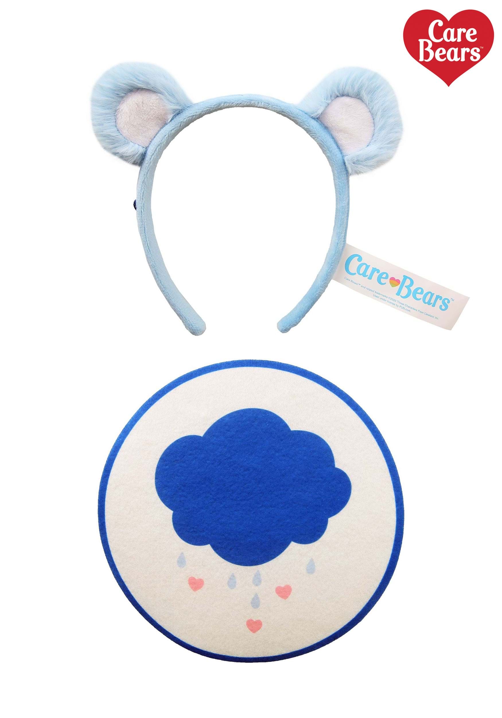 Care Bears Grumpy Bear Patch & Ears Costume Accessory Kit