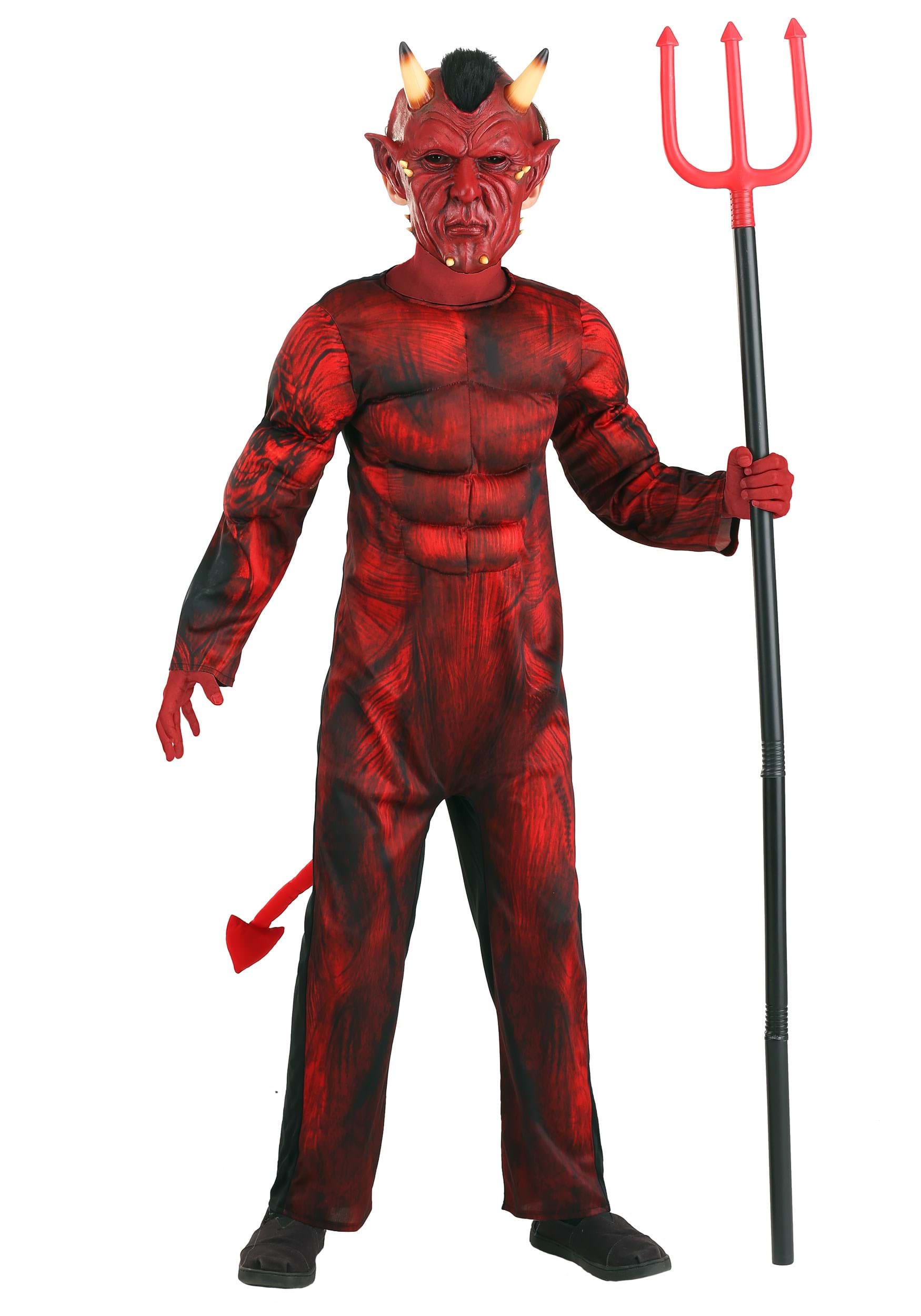 Brawny Devil Kid's Halloween Costume