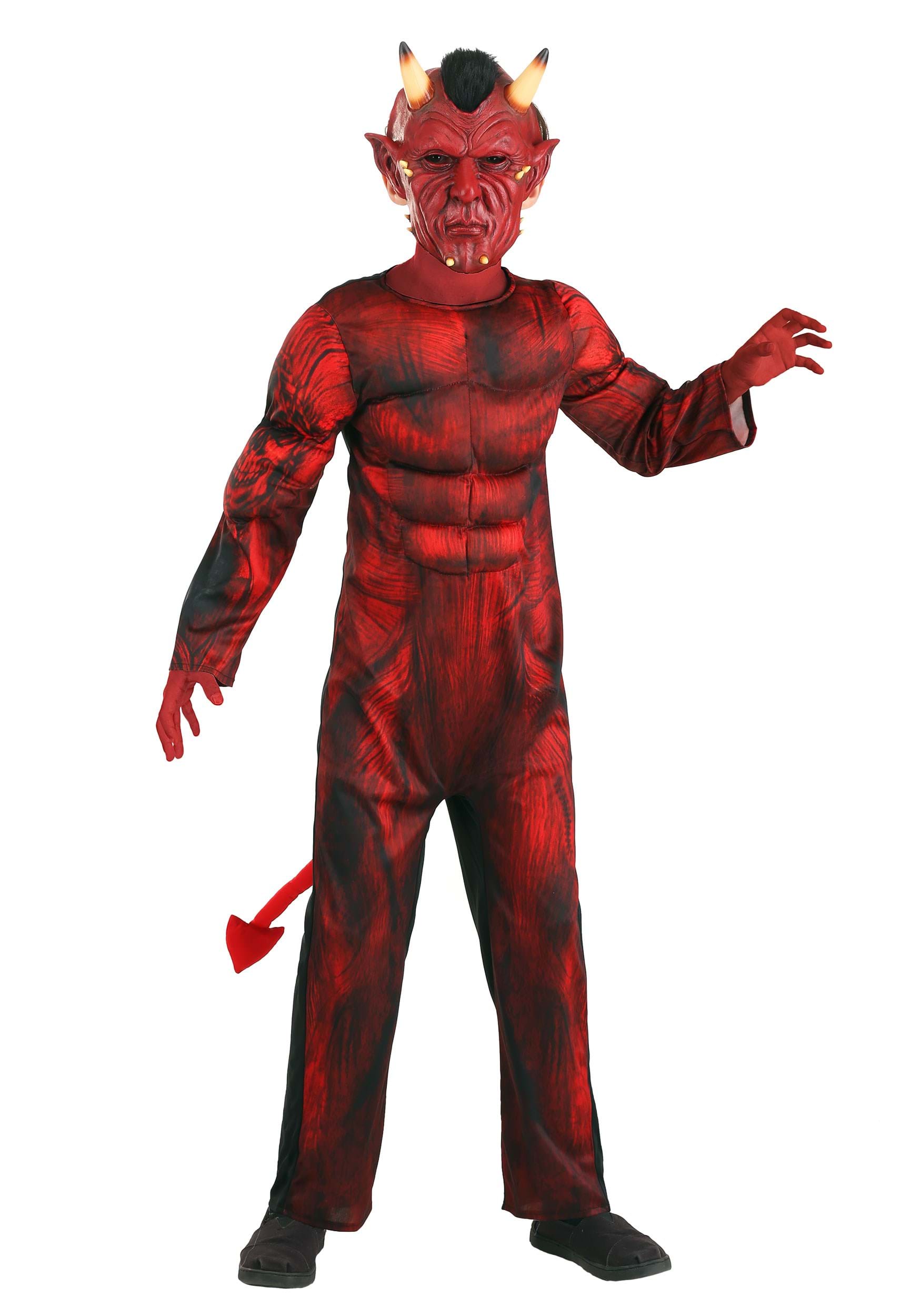 Brawny Devil Kid's Halloween Costume