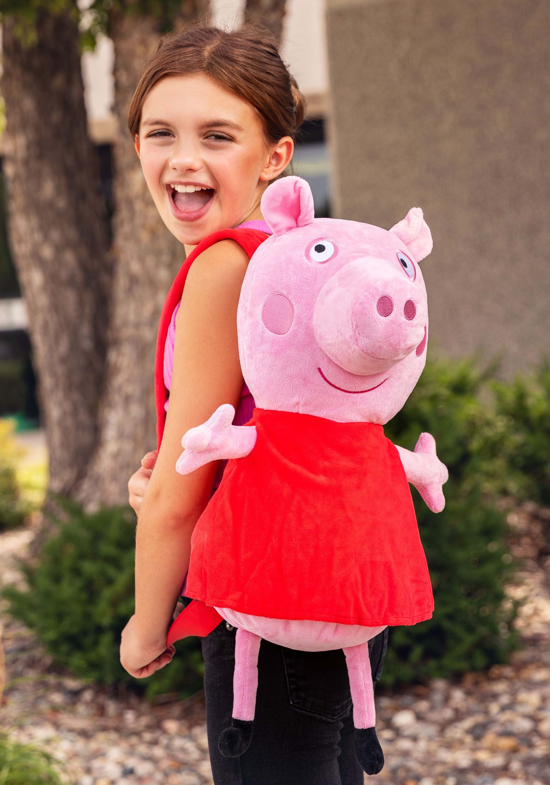 Kid's Peppa Pig Plush Backpack