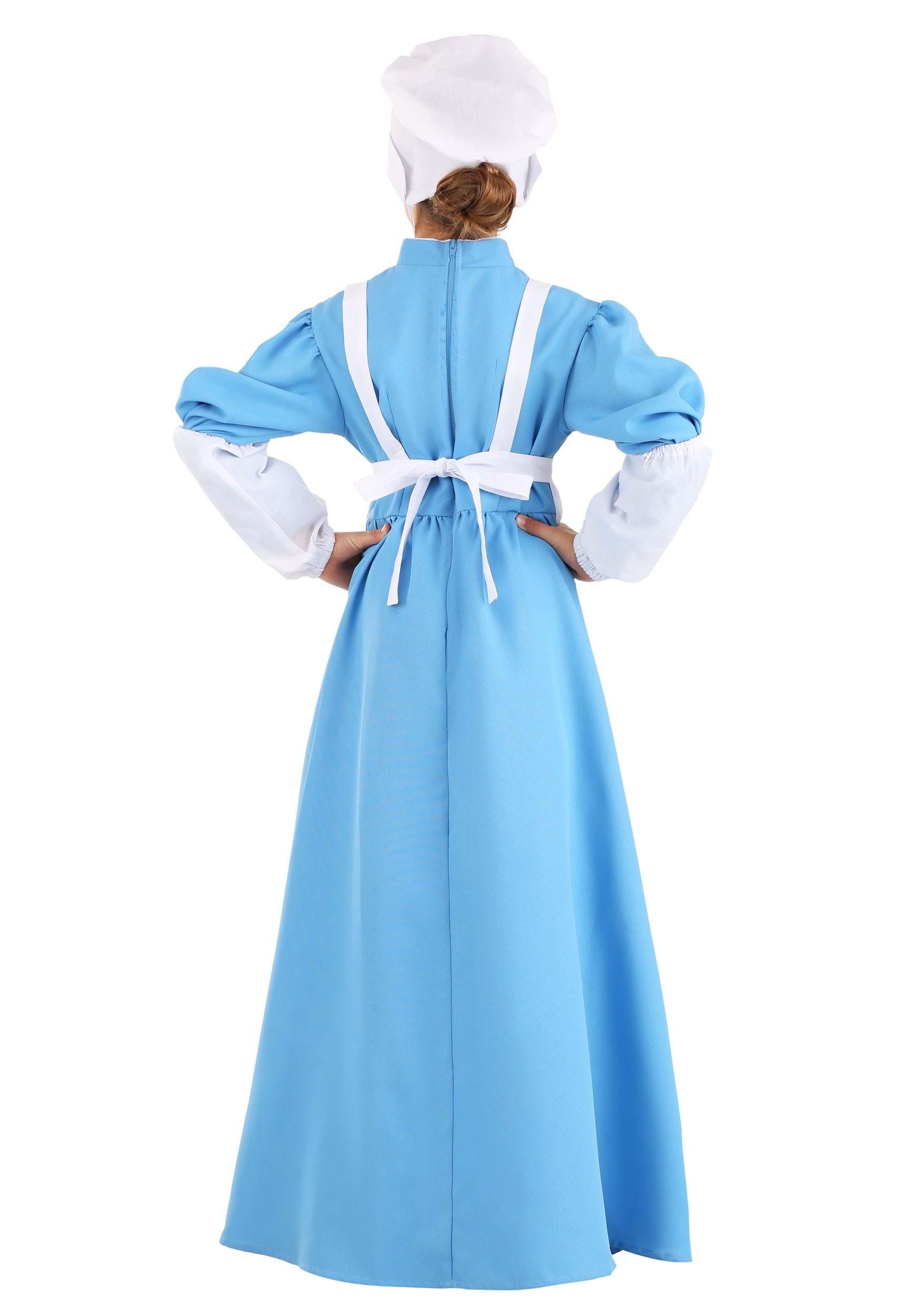 Girl's Clara Barton Costume Dress