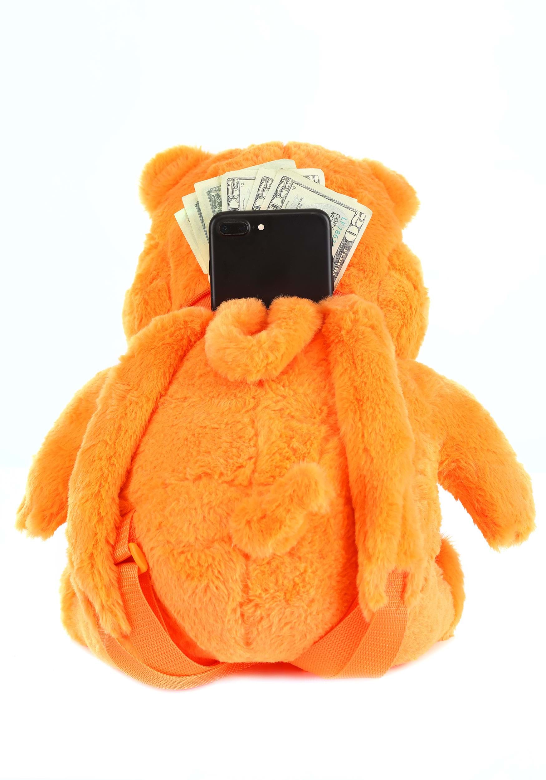 Orange Plush Hungry Hungry Hippos Backpack