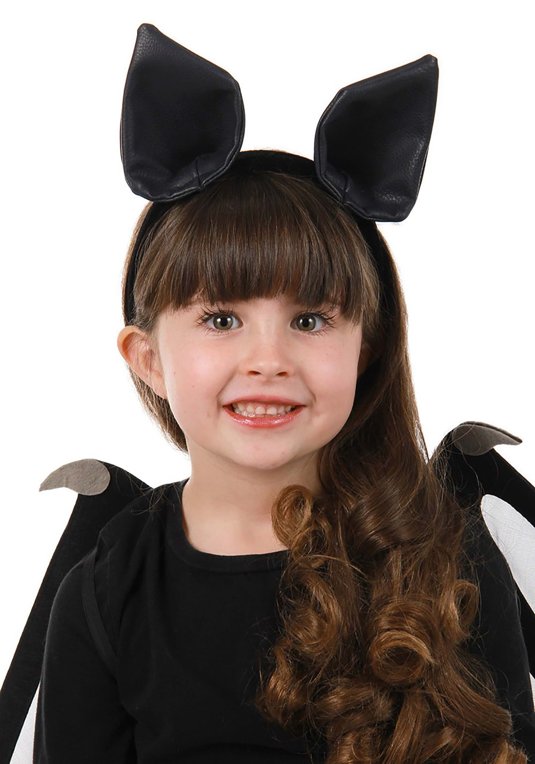 Black Bat Ears Costume Accessory Headband