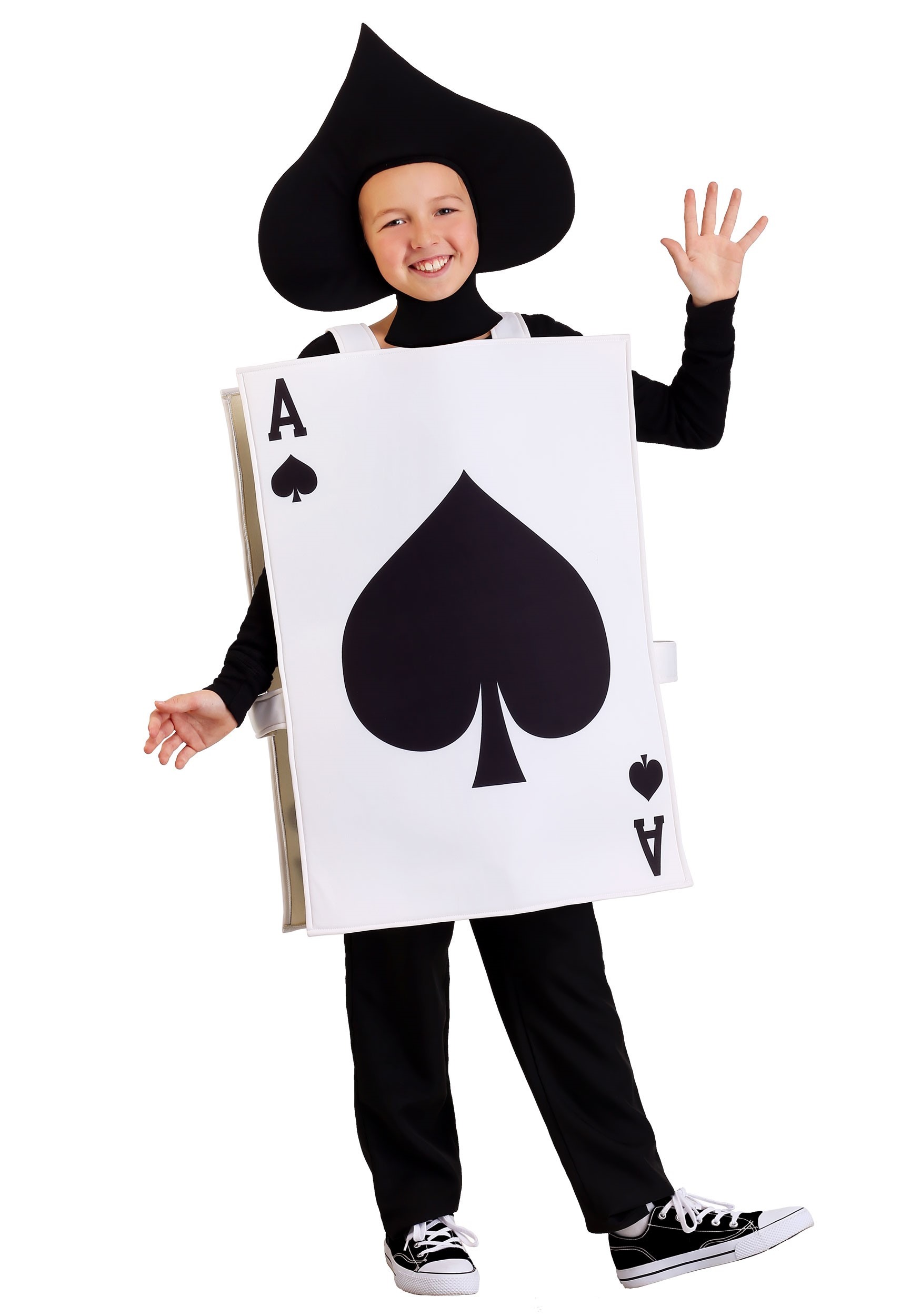 Ace of Spades Card Costume for Kids