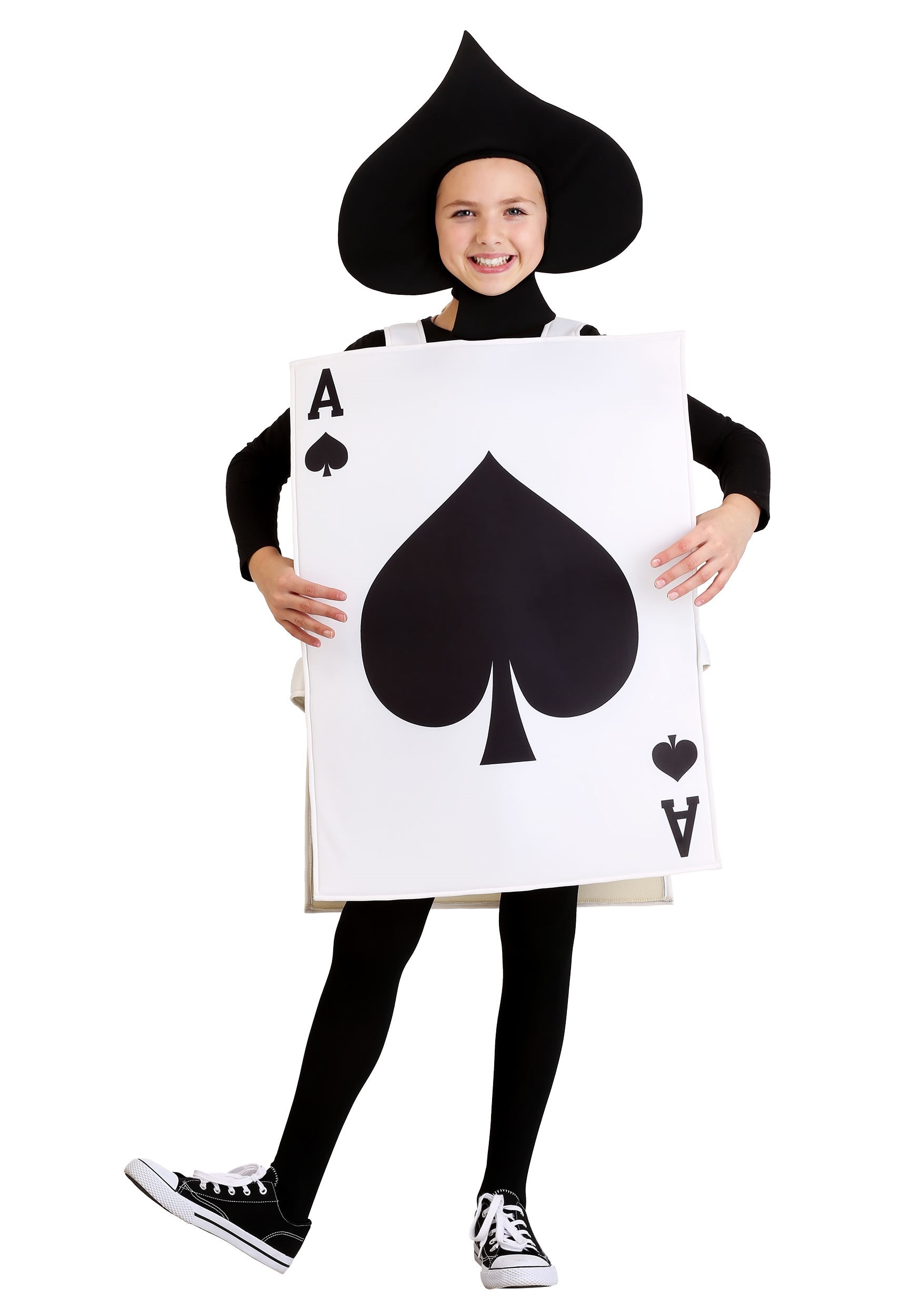 Ace of Spades Card Costume for Kids