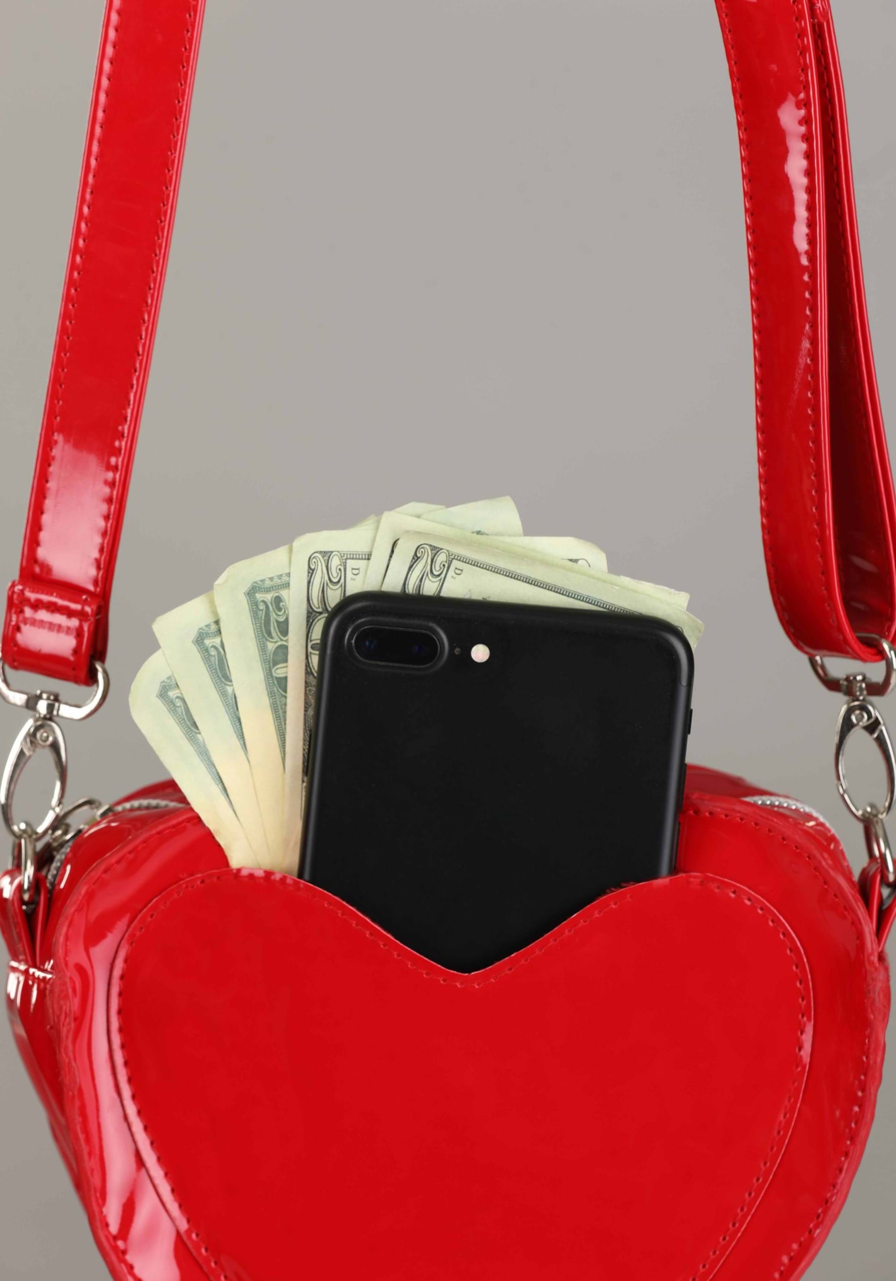 My Valentine Red Heart Costume Purse