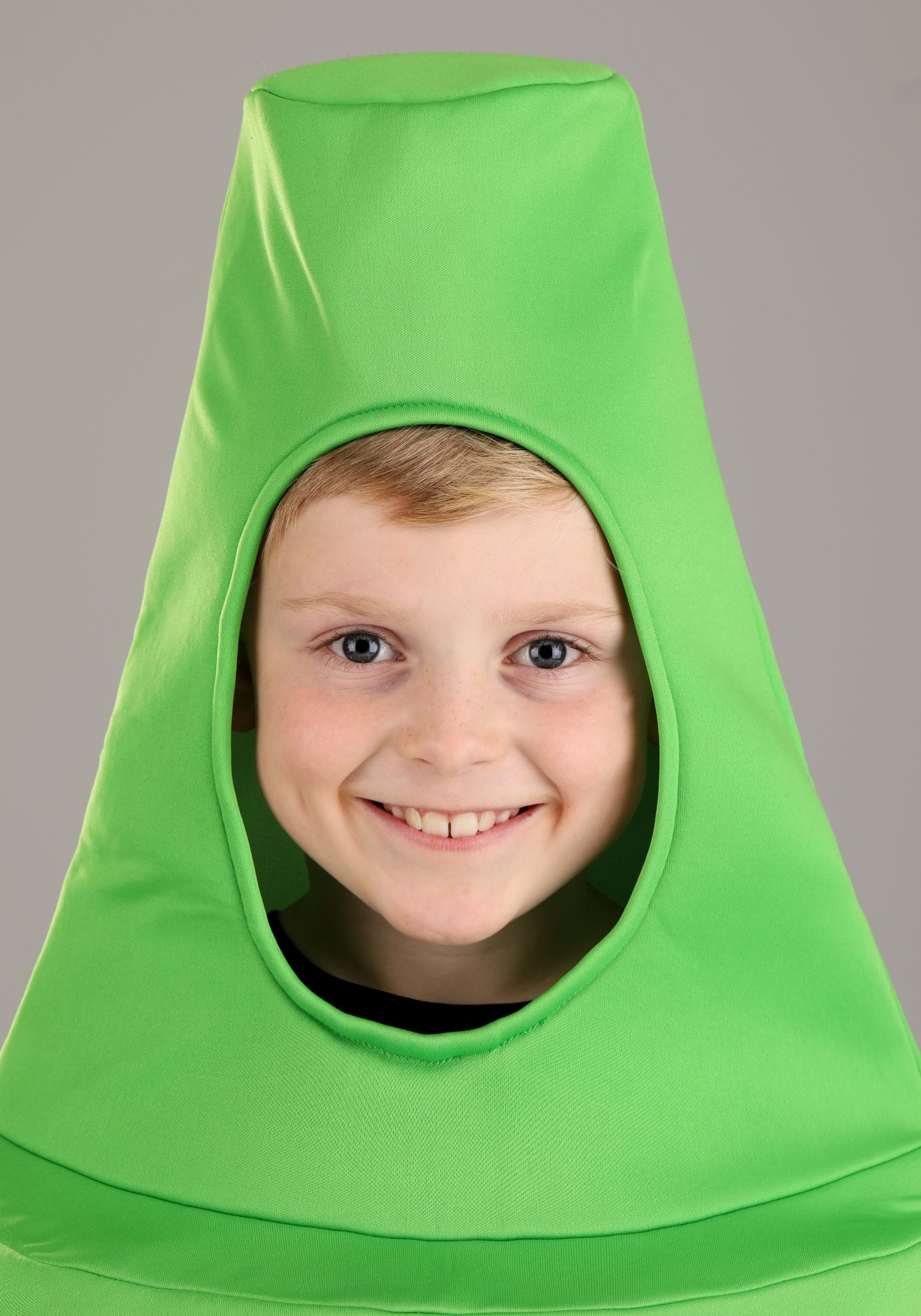 Kid's Green Crayola Crayon Costume 4 Kid's Green Crayola Crayon Costume