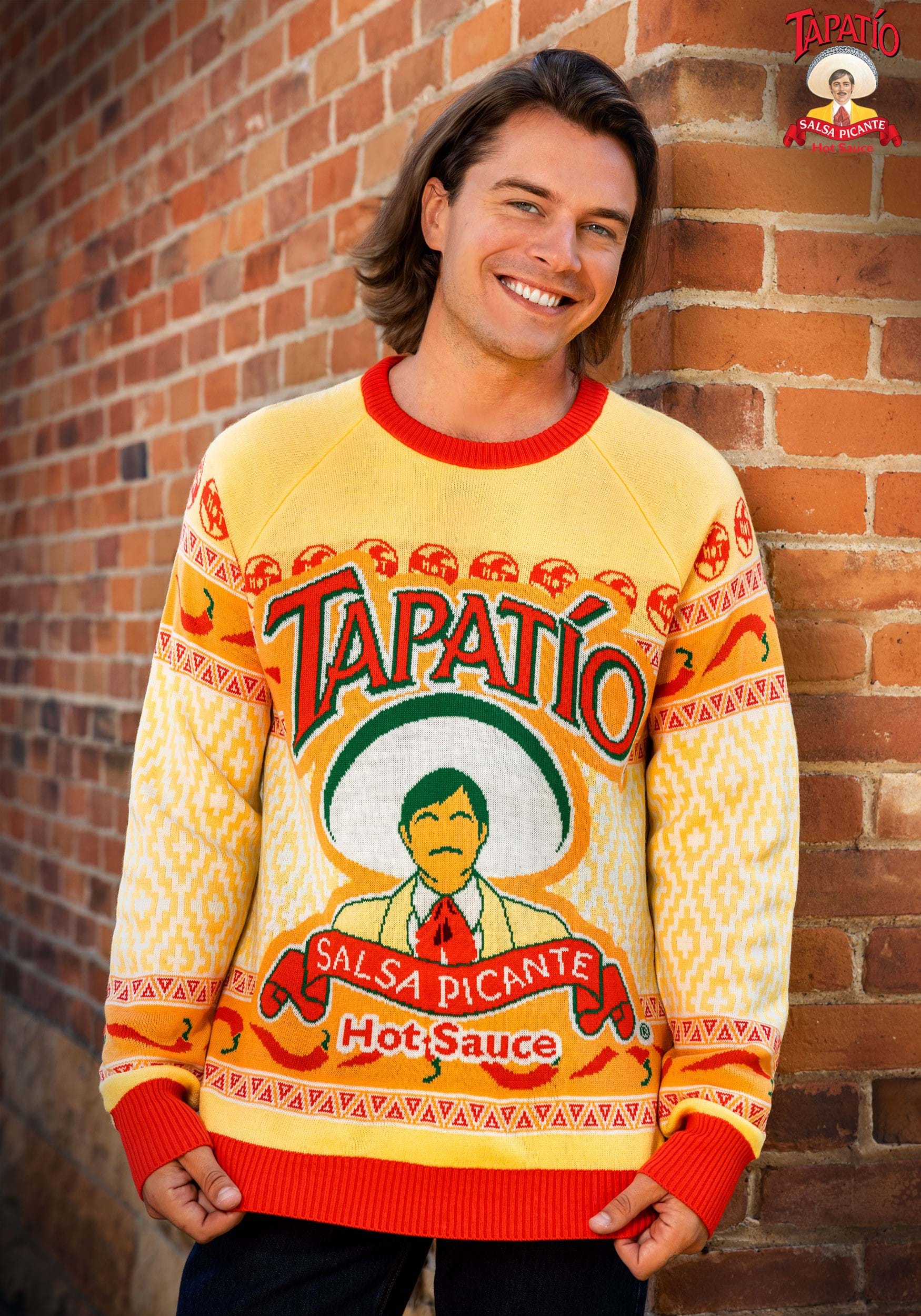 Tapatio Hot Sauce Sweater for Adults