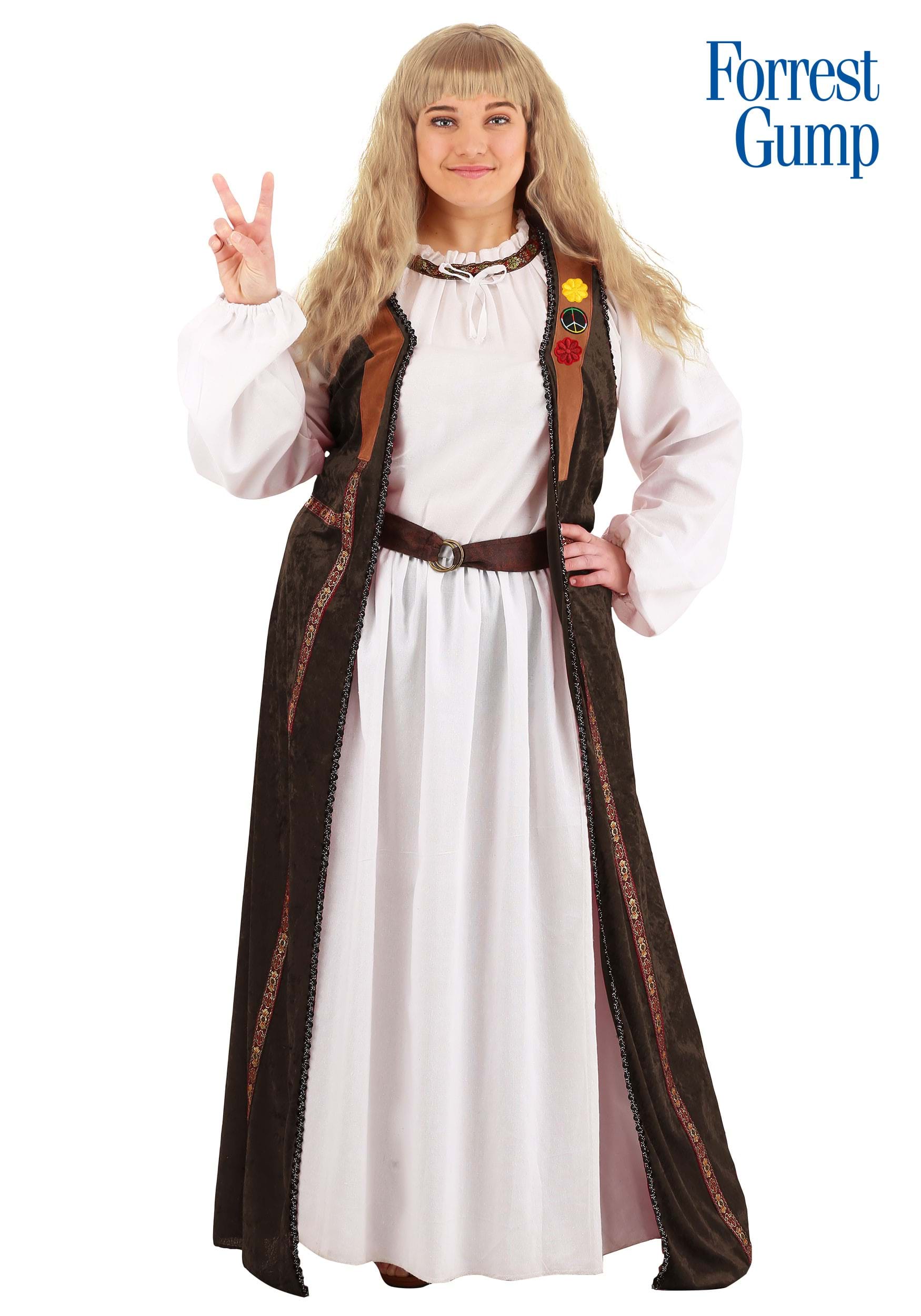 Forrest Gump Jenny Curran Women's Plus Size Costume