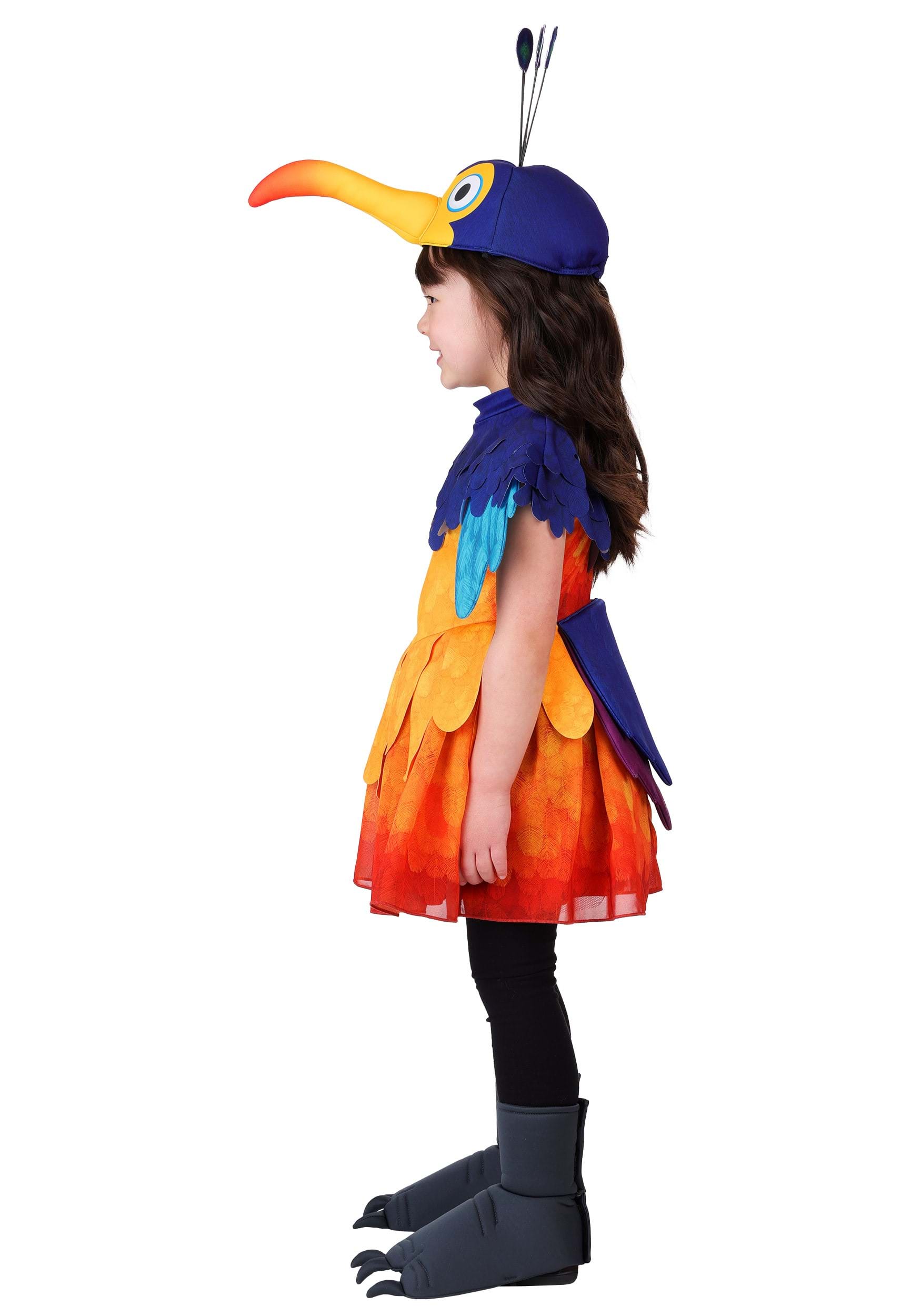 Girl's Pixar UP Toddler Kevin Costume Dress
