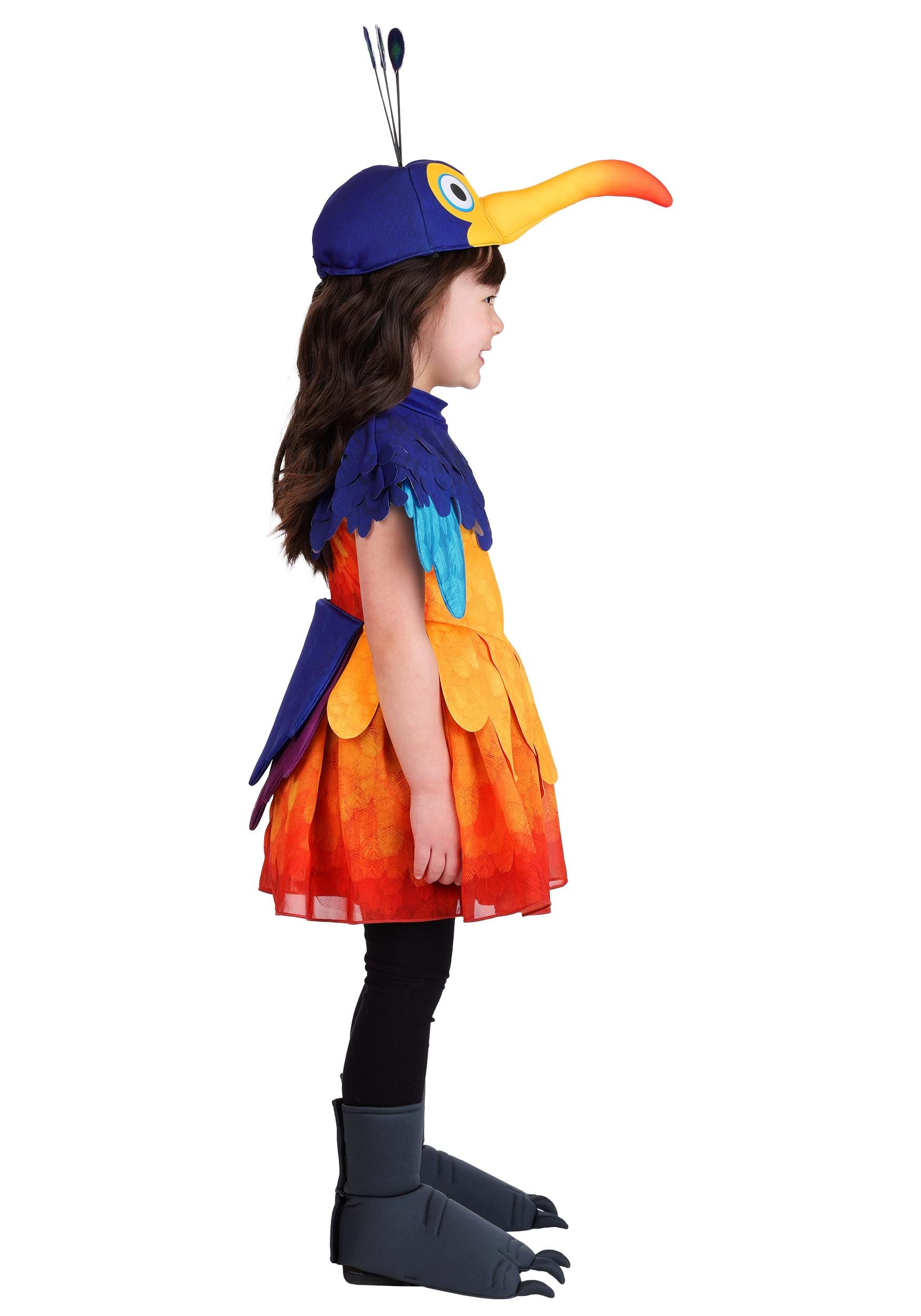 Girl's Pixar UP Toddler Kevin Costume Dress