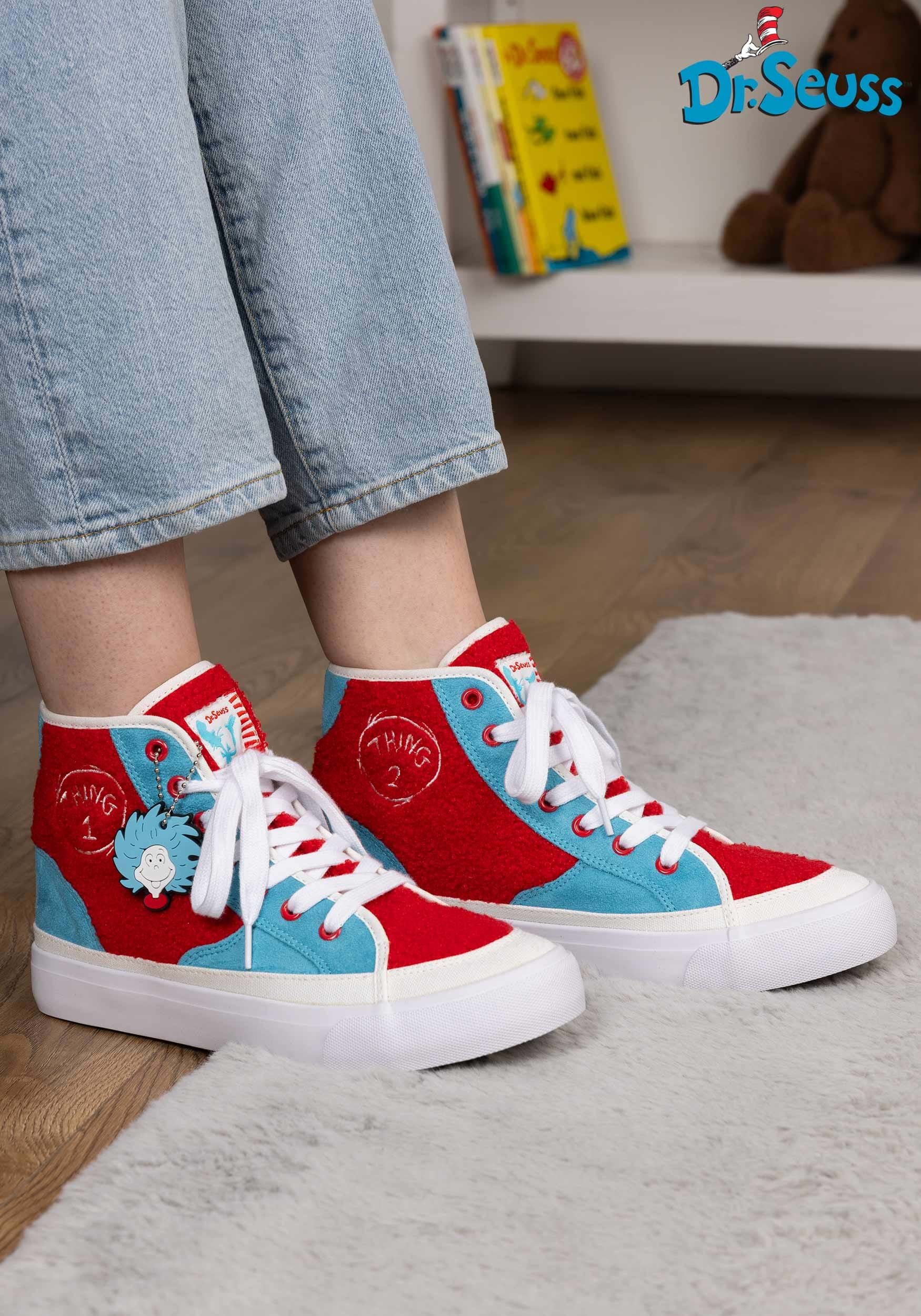 Dr. Seuss Thing 1/2 Sneaker for Adults 1 Dr. Seuss Thing 1/2 Sneaker for Adults