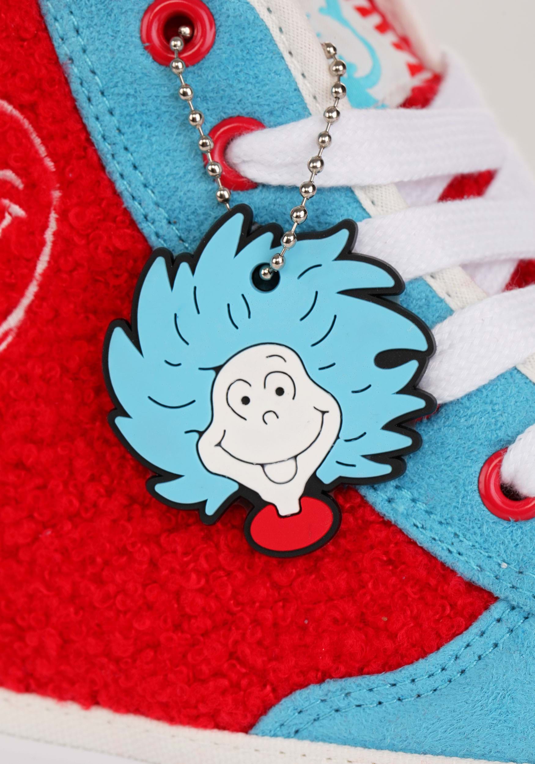 Dr. Seuss Thing 1/2 Sneaker for Adults 10 Dr. Seuss Thing 1/2 Sneaker for Adults