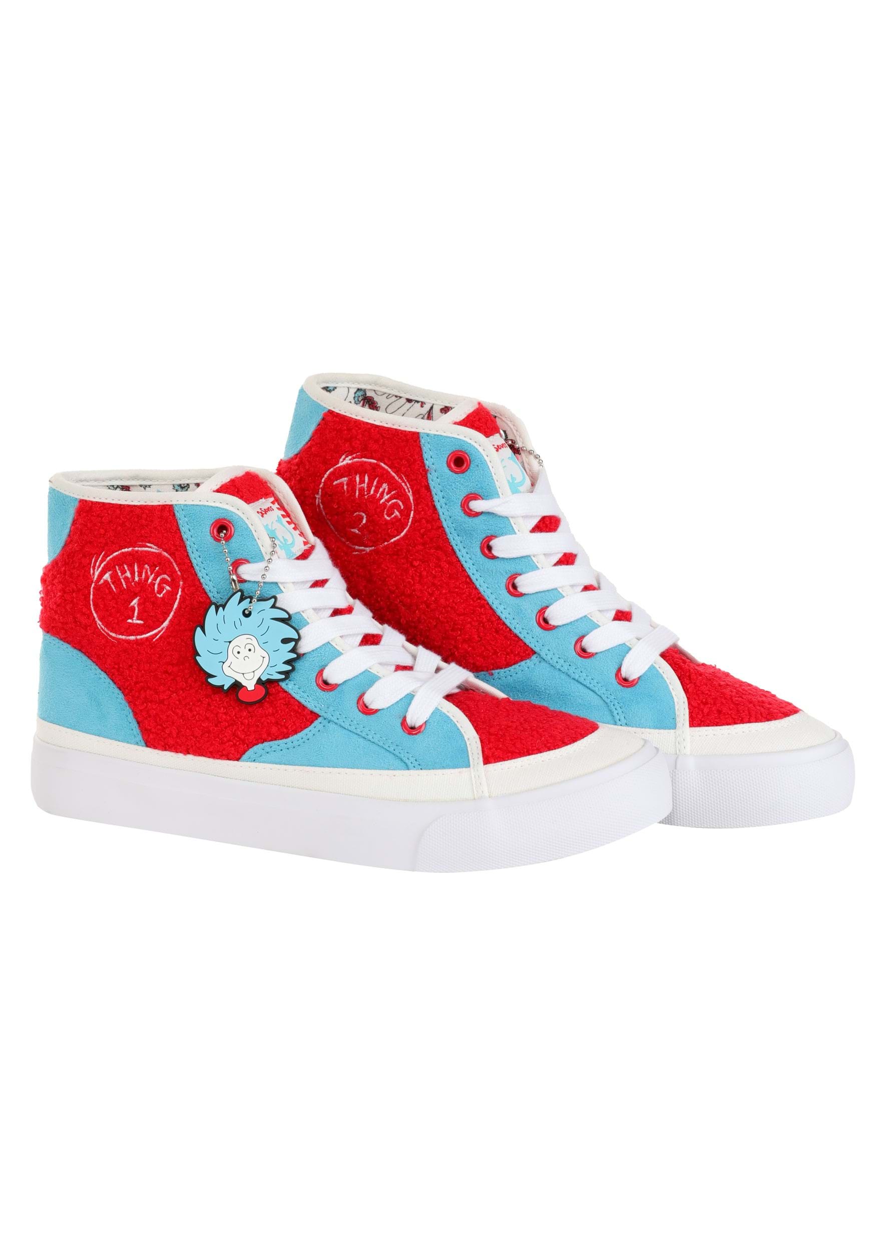 Dr. Seuss Thing 1/2 Sneaker for Adults 2 Dr. Seuss Thing 1/2 Sneaker for Adults