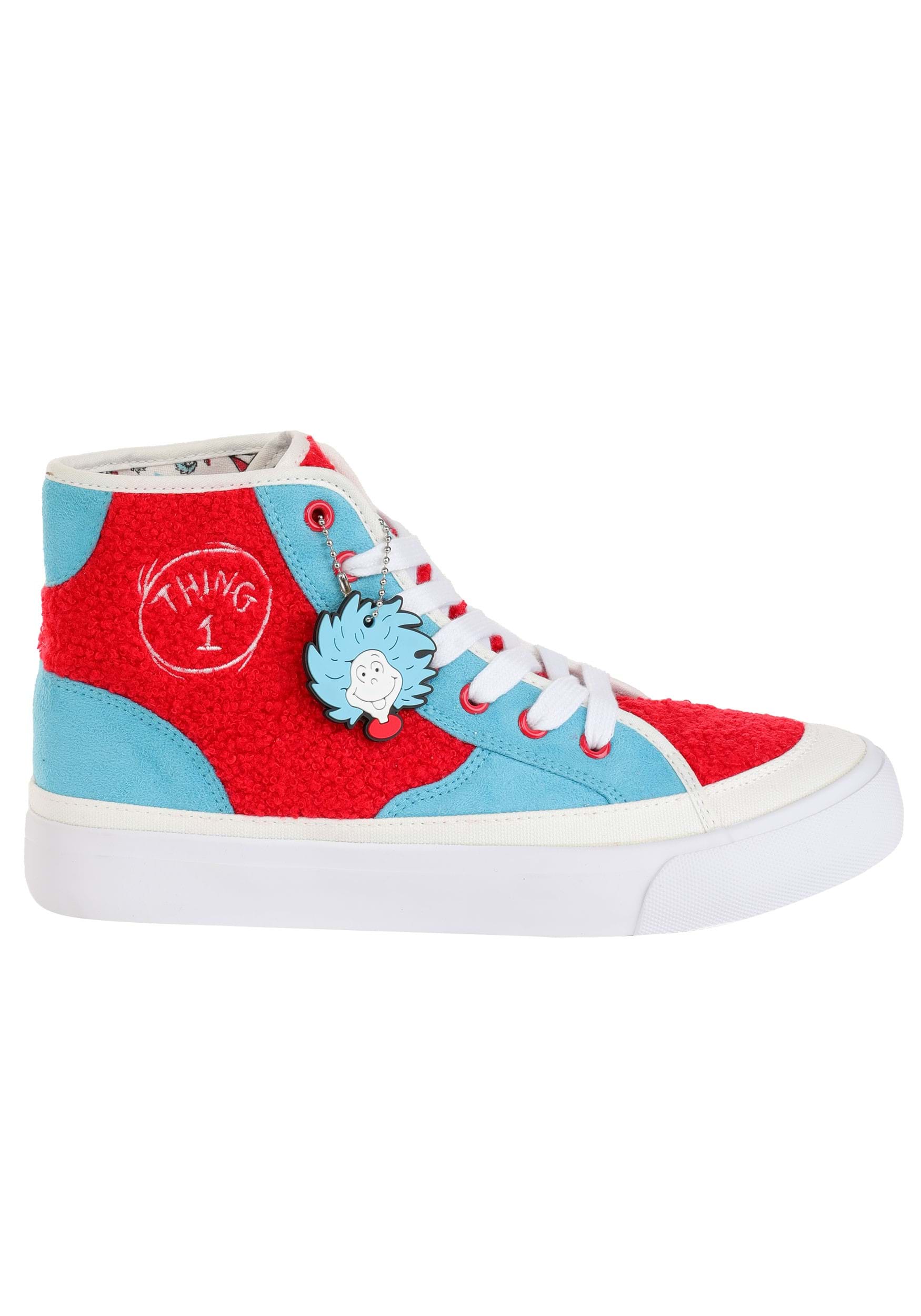 Dr. Seuss Thing 1/2 Sneaker for Adults 5 Dr. Seuss Thing 1/2 Sneaker for Adults