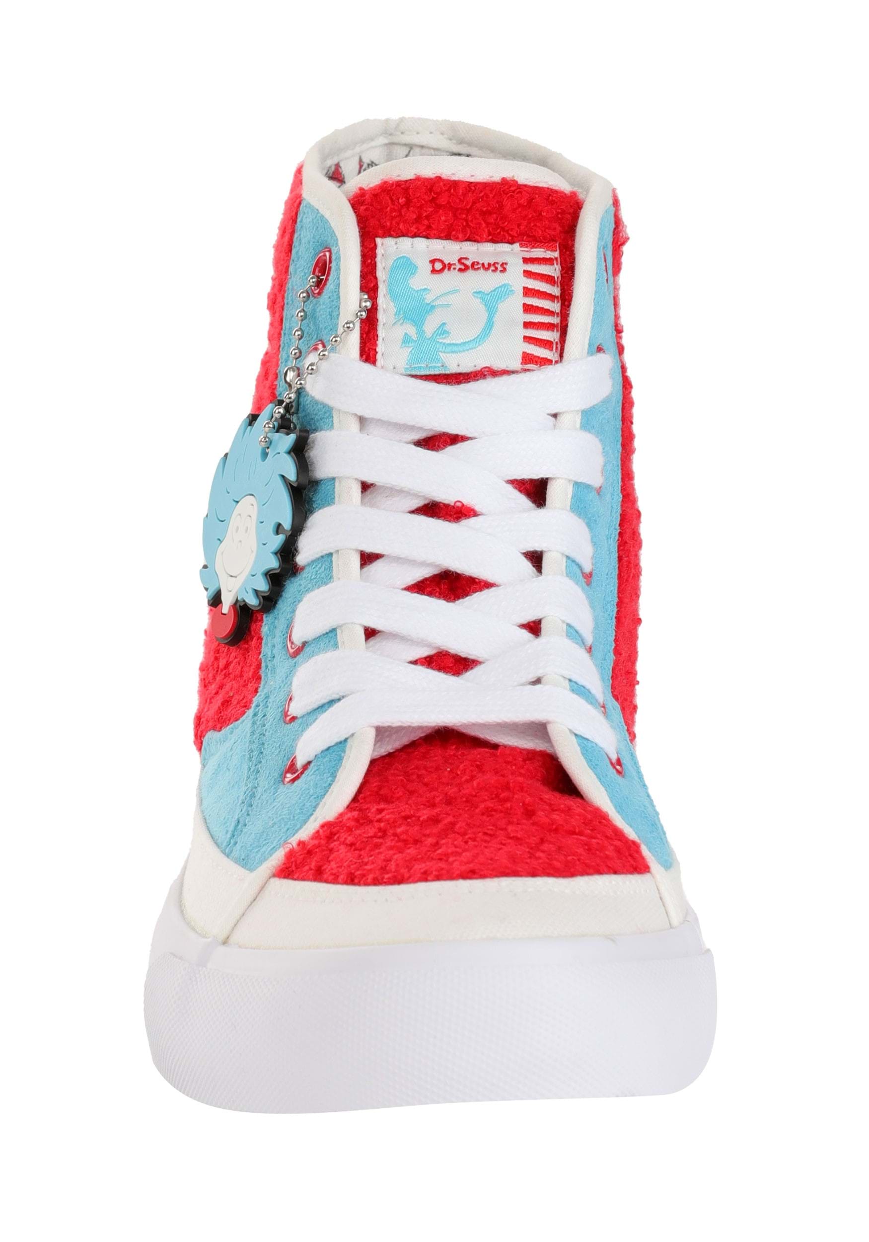 Dr. Seuss Thing 1/2 Sneaker for Adults 6 Dr. Seuss Thing 1/2 Sneaker for Adults
