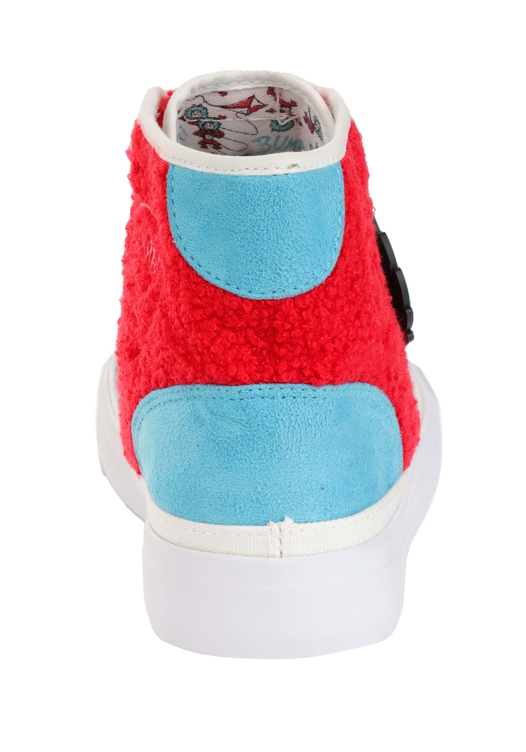 Dr. Seuss Thing 1/2 Sneaker for Adults 7 Dr. Seuss Thing 1/2 Sneaker for Adults