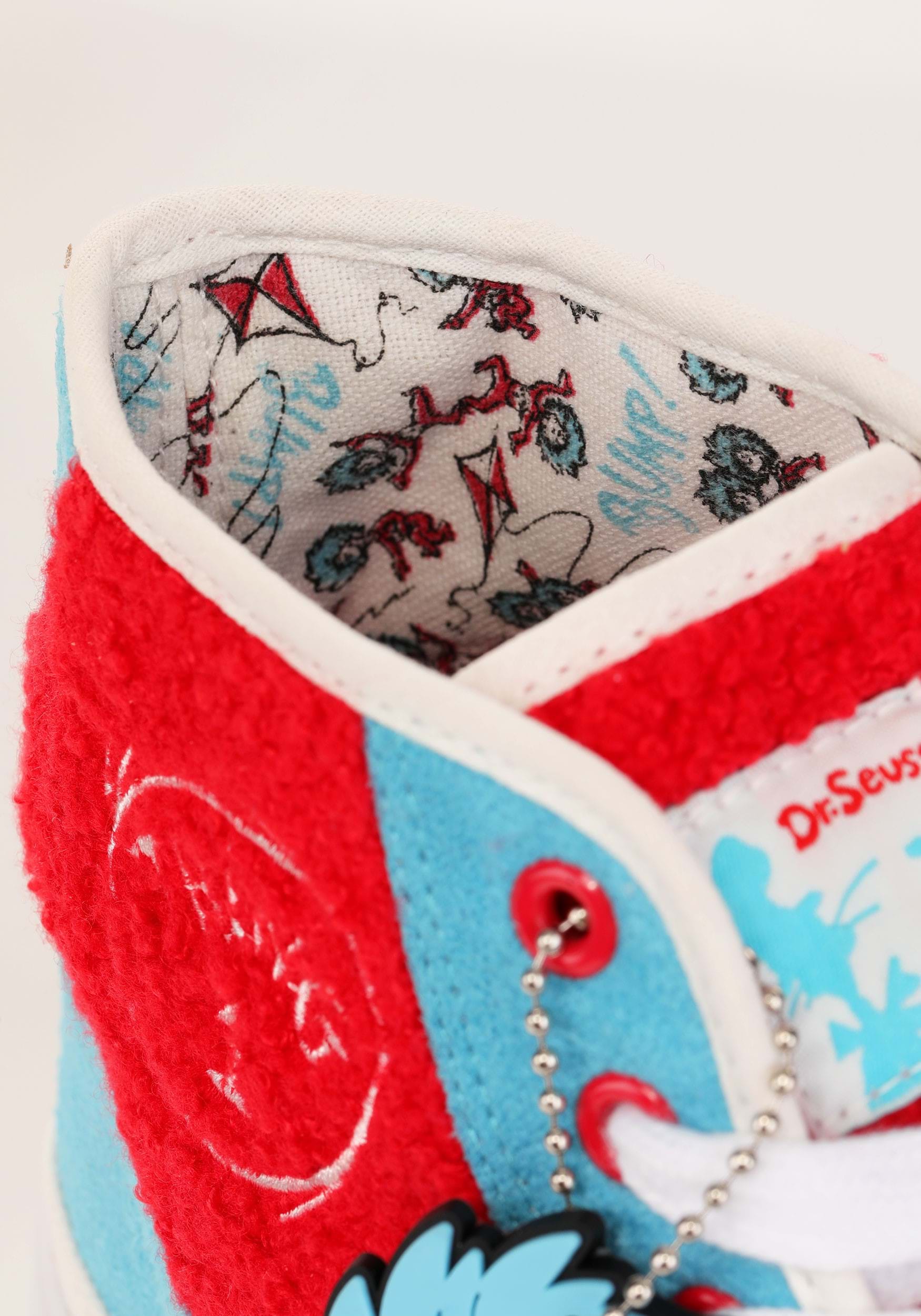 Dr. Seuss Thing 1/2 Sneaker for Adults 9 Dr. Seuss Thing 1/2 Sneaker for Adults