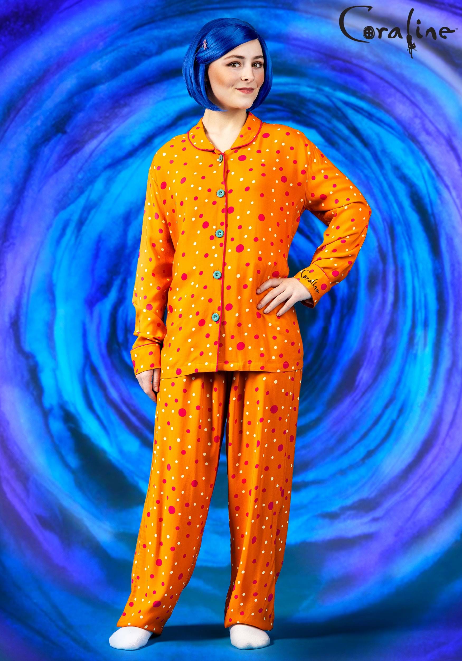 Coraline Top & Bottom Pajama Set for Women
