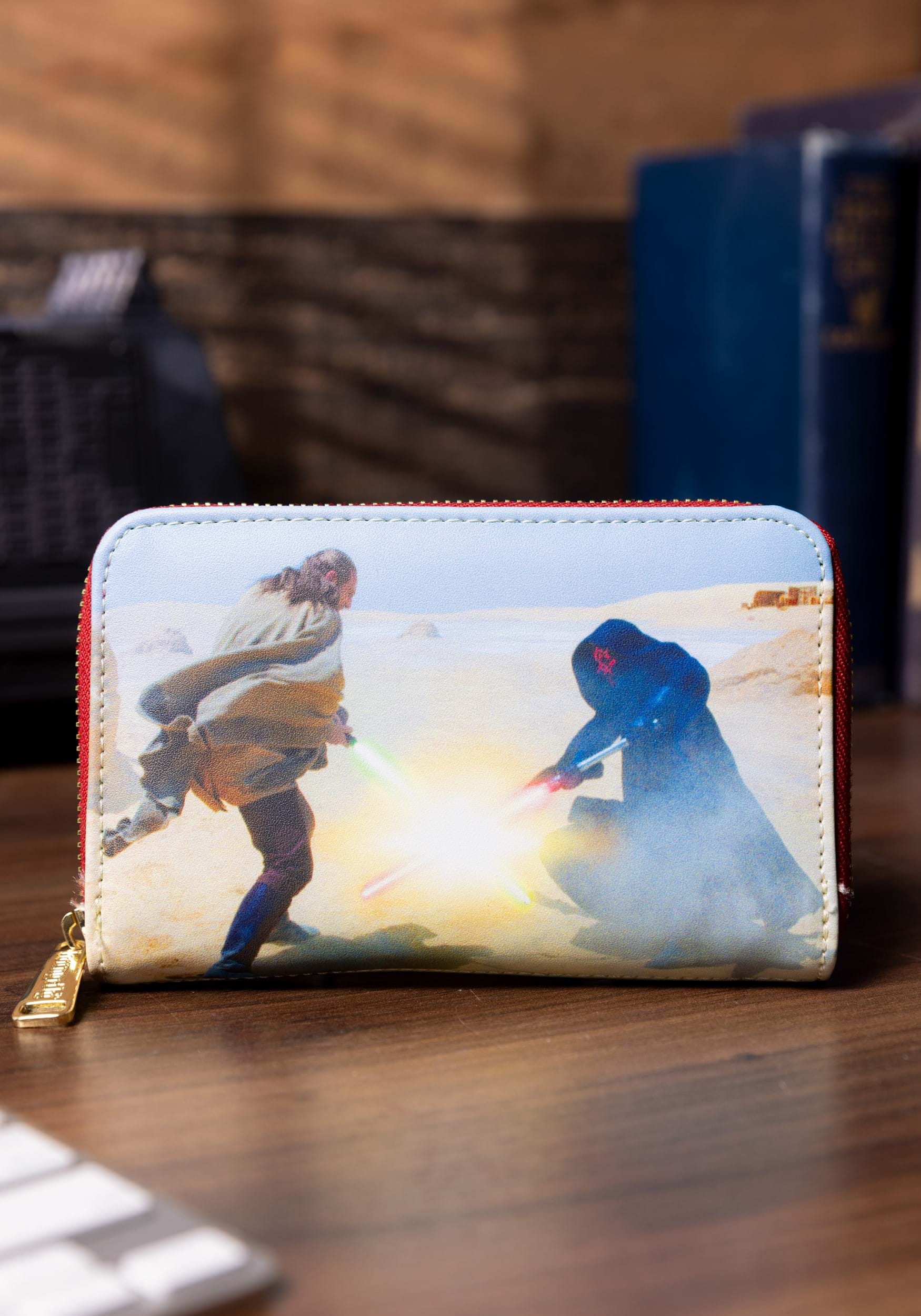 Loungefly Star Wars Scenes Series Phantom Menace Zip Around Wallet