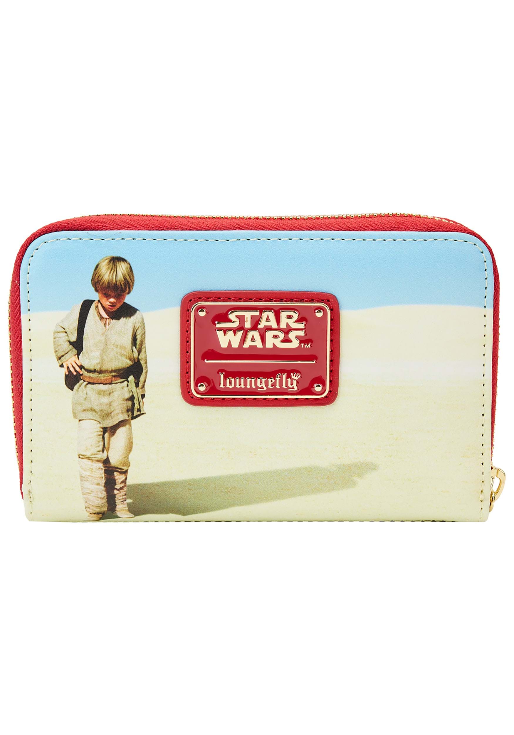 Loungefly Star Wars Scenes Series Phantom Menace Zip Around Wallet
