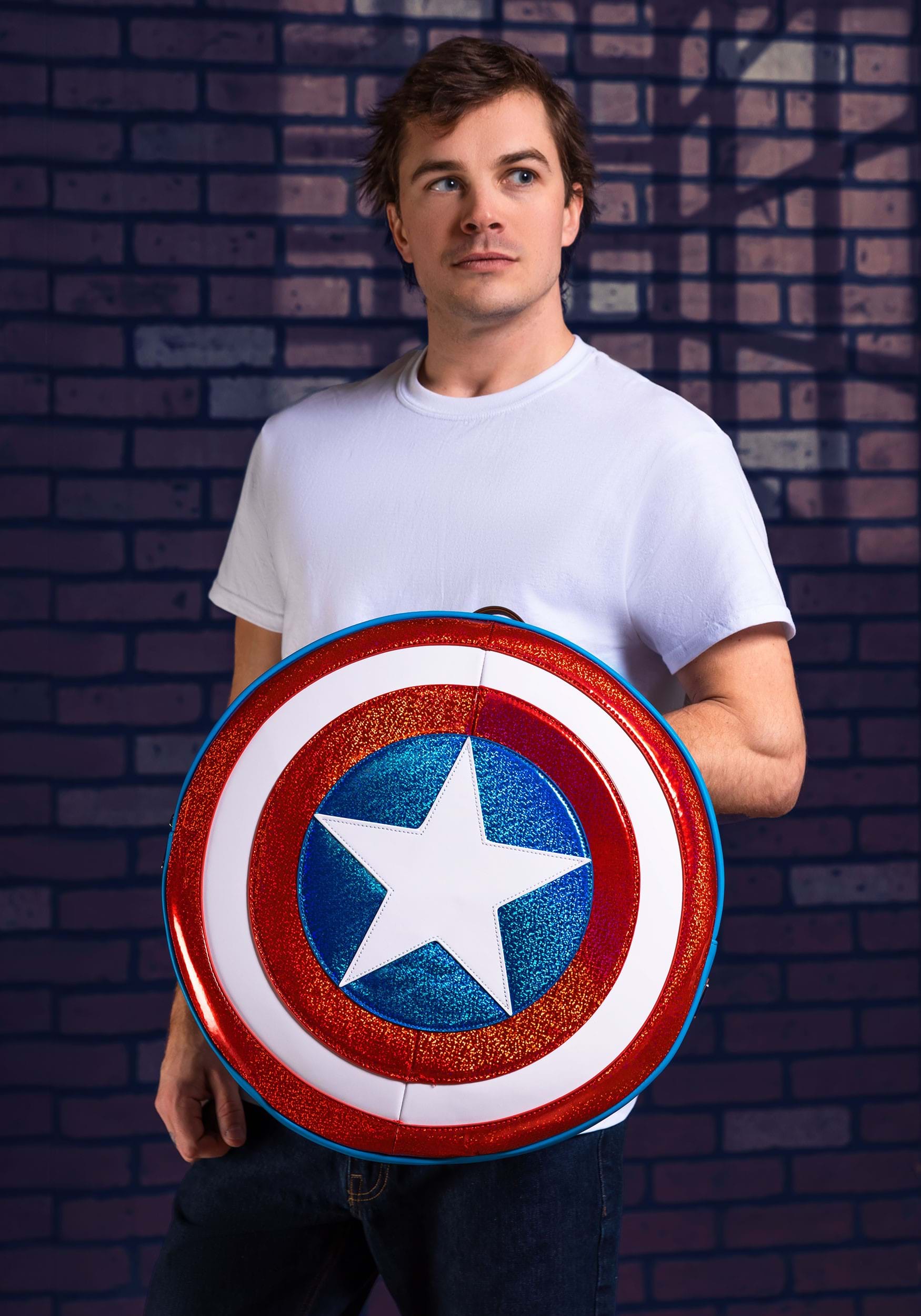 Marvel Captain America Shield Backpack by Loungefly