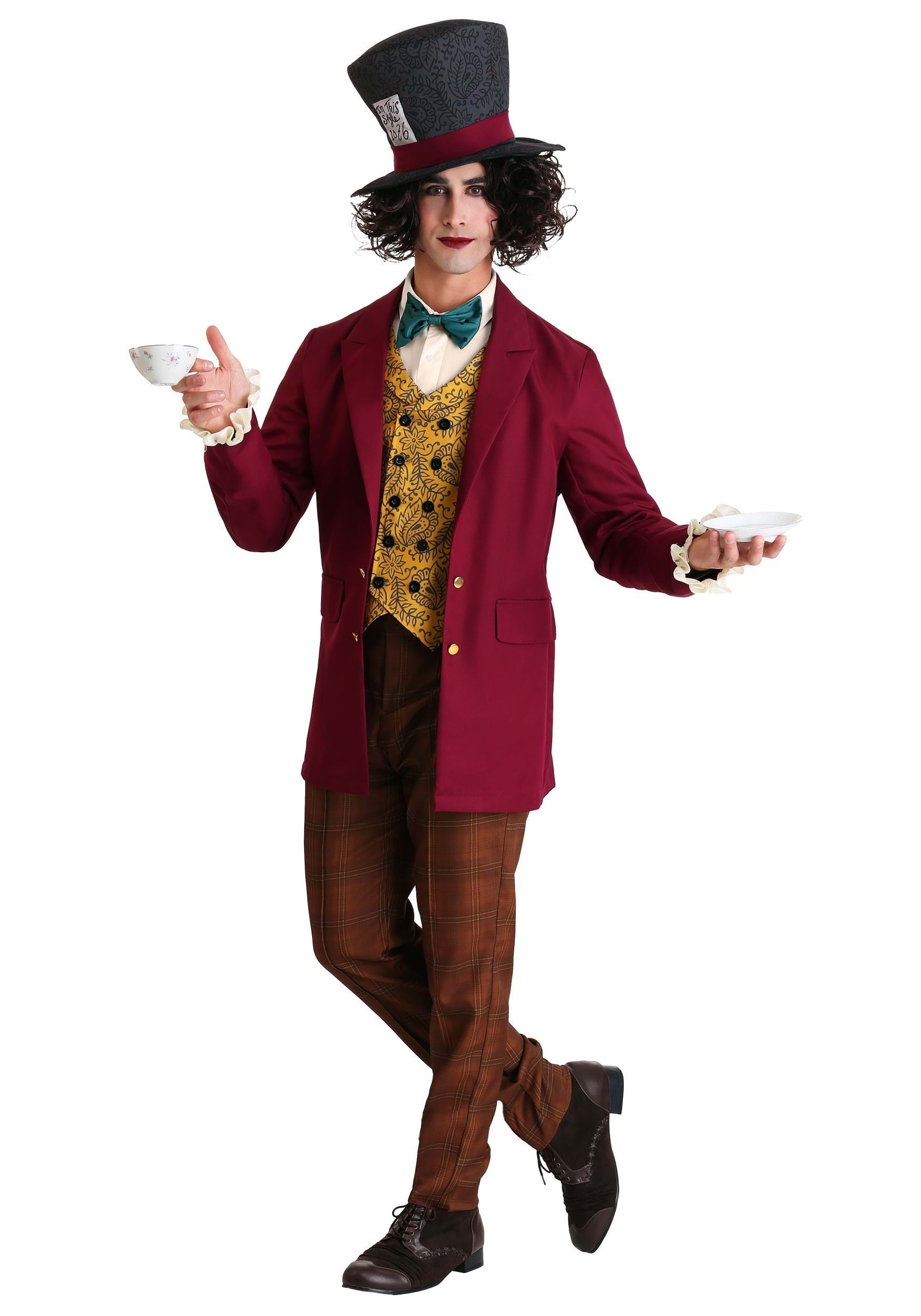 Men's Mad Hatter Costume 1 Men's Mad Hatter Costume