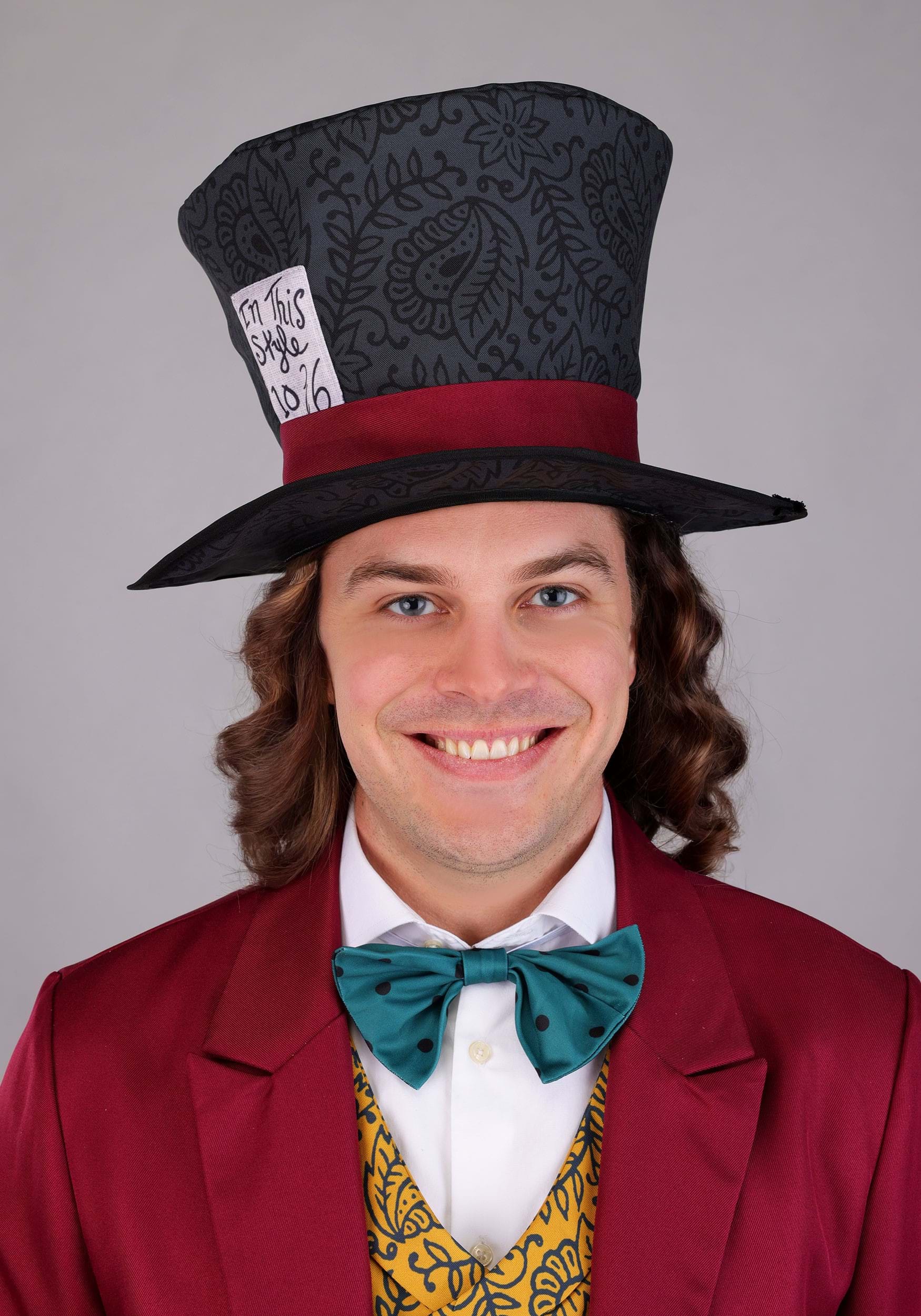 Men's Mad Hatter Costume 4 Men's Mad Hatter Costume