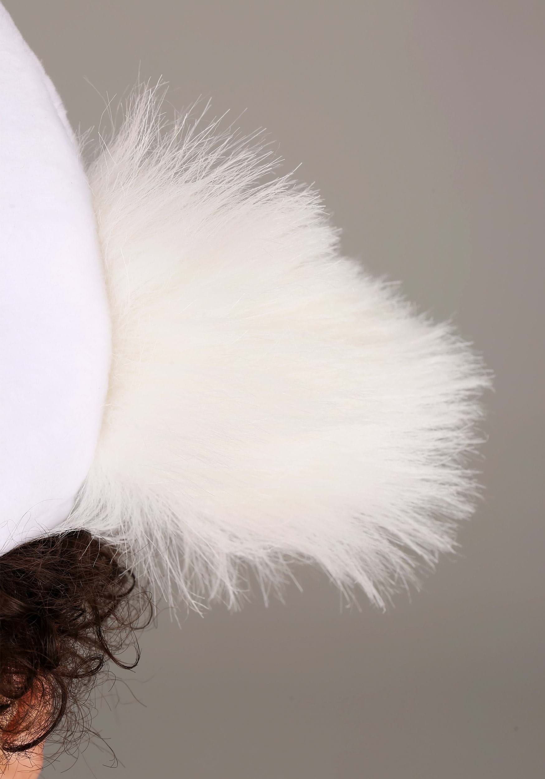 White Chicken Costume Velour Hat 4 White Chicken Costume Velour Hat
