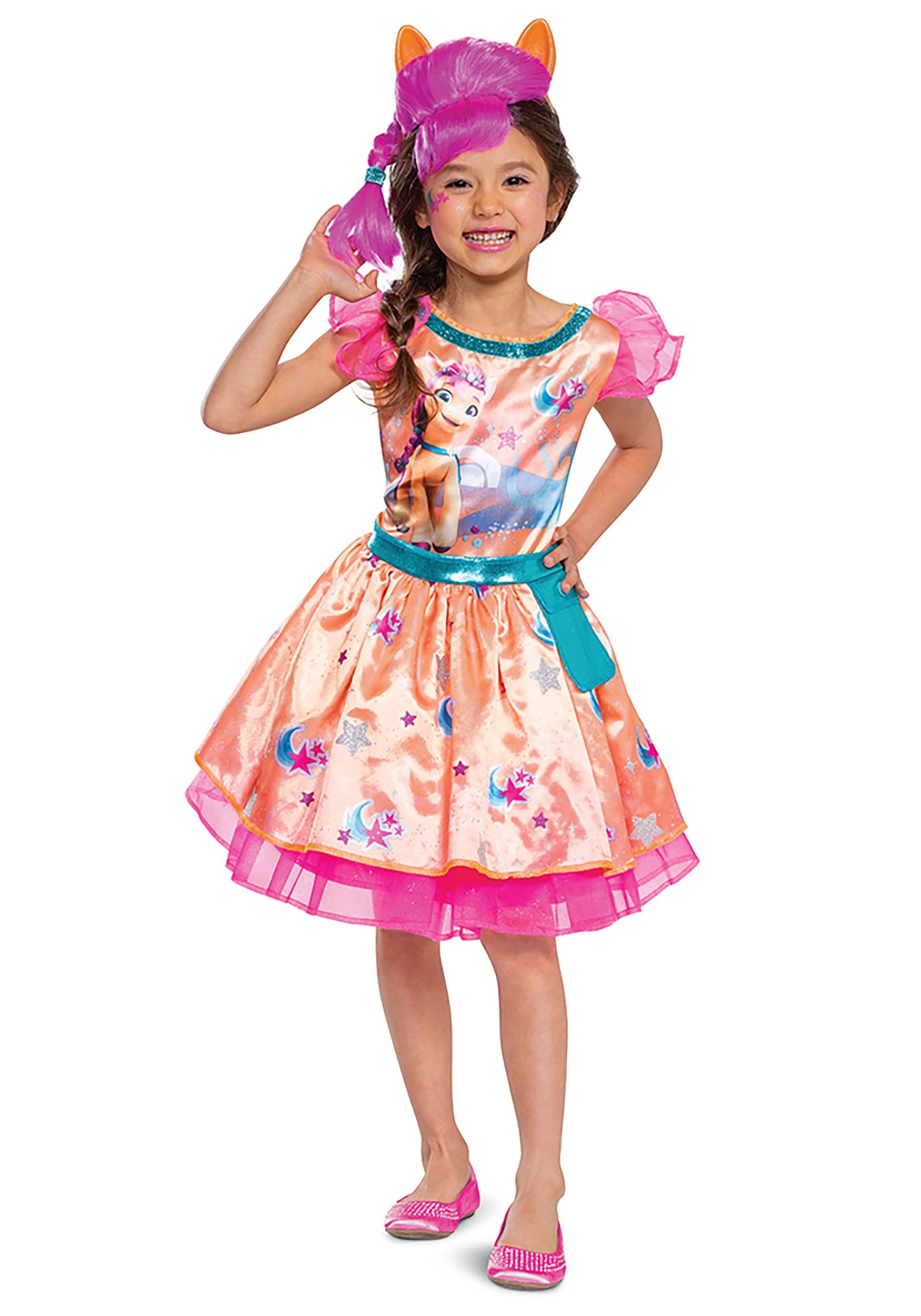 MLP Movie Toddler/Kid Sunny Starscout Costume for Girls