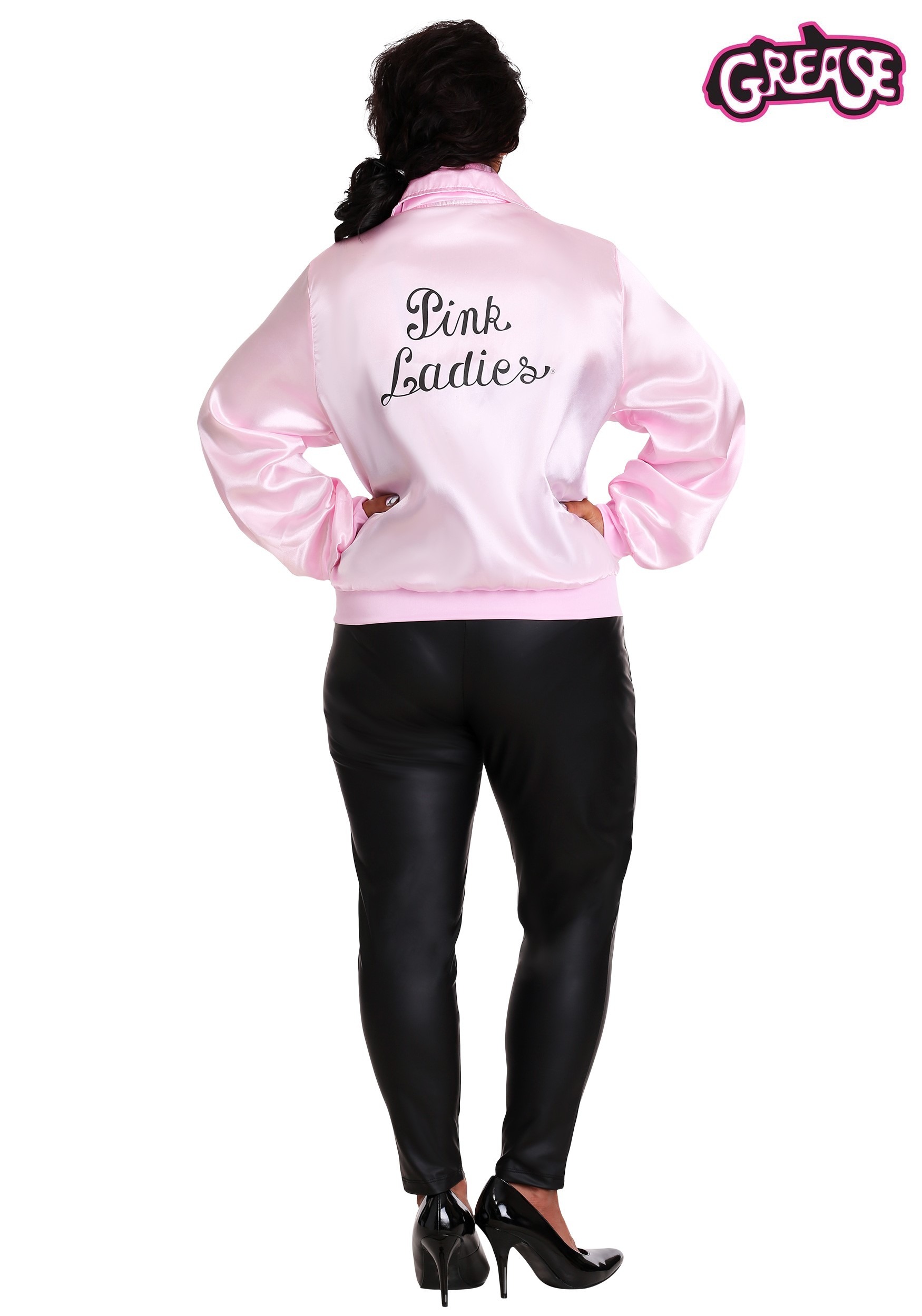 Grease Plus Size Pink Ladies Costume Jacket